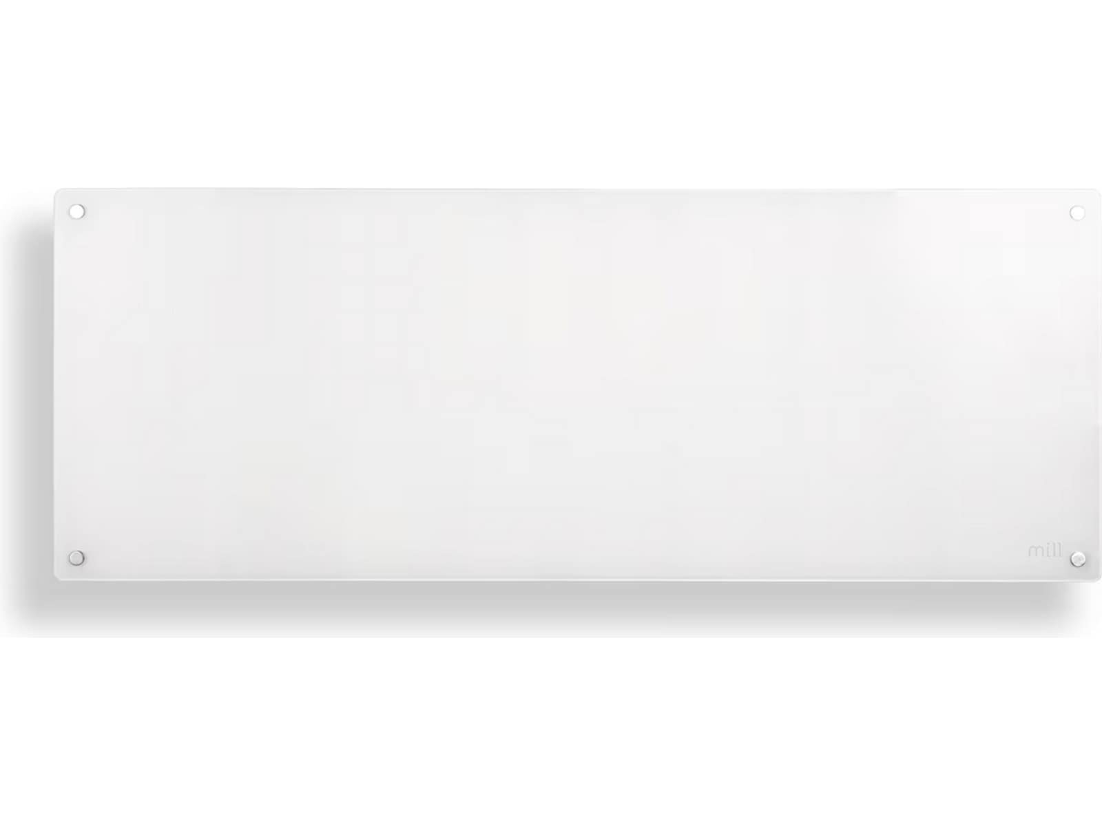 Mill Glas panelovn 1300W (hvid) 2-pack Varmepaneler