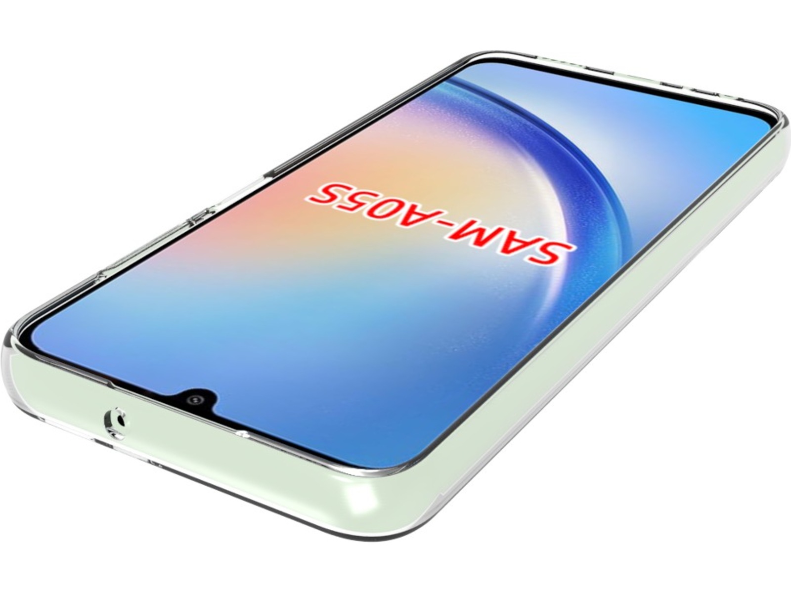 iiglo Galaxy A05S Silikonecover (gennemsigtig) Mobilcover