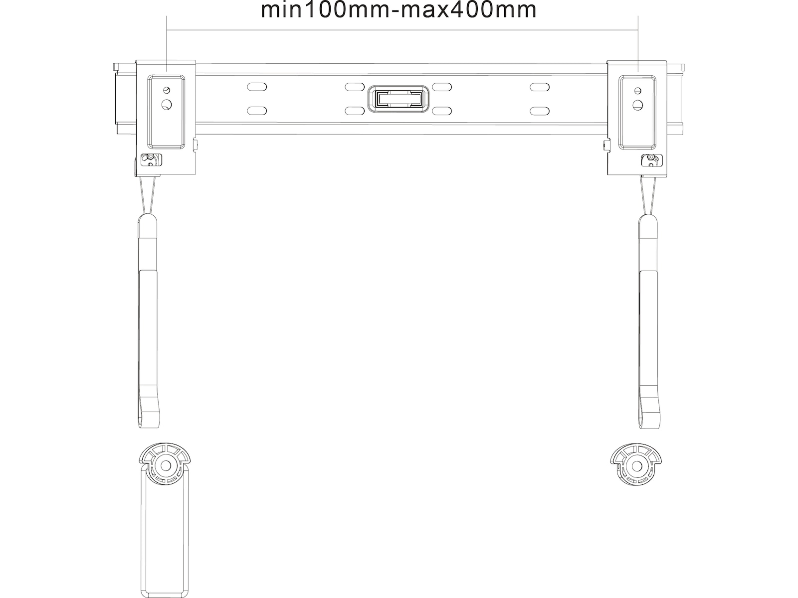 Andersson FDW 2.1 vægophæng TV slim 32-55" TV-ophæng & stativ