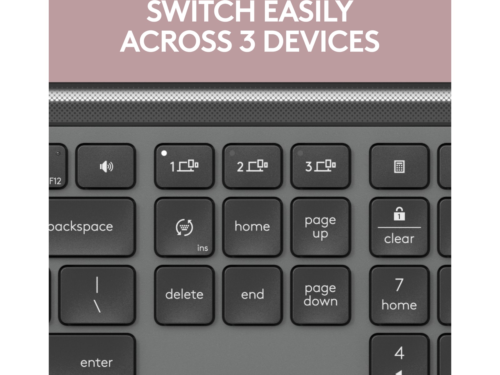 Logitech Signature Slim Combo MK950 (graphite) Mus & keyboards -kombinasjonspakker