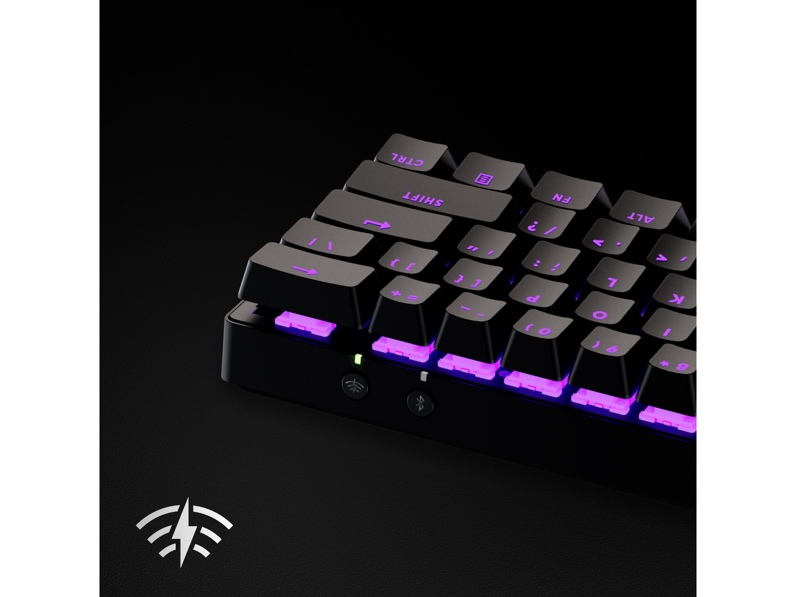 Logitech G Pro X 60 Lightspeed Linear trådløst gamingtastatur (sort) Gamingkeyboard