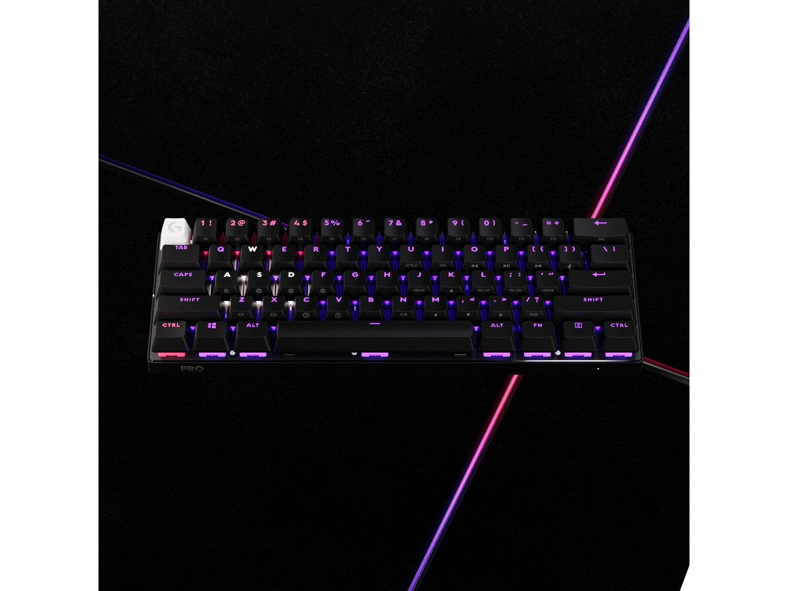 Logitech G Pro X 60 Lightspeed Linear trådløst gamingtastatur (sort) Gamingkeyboard