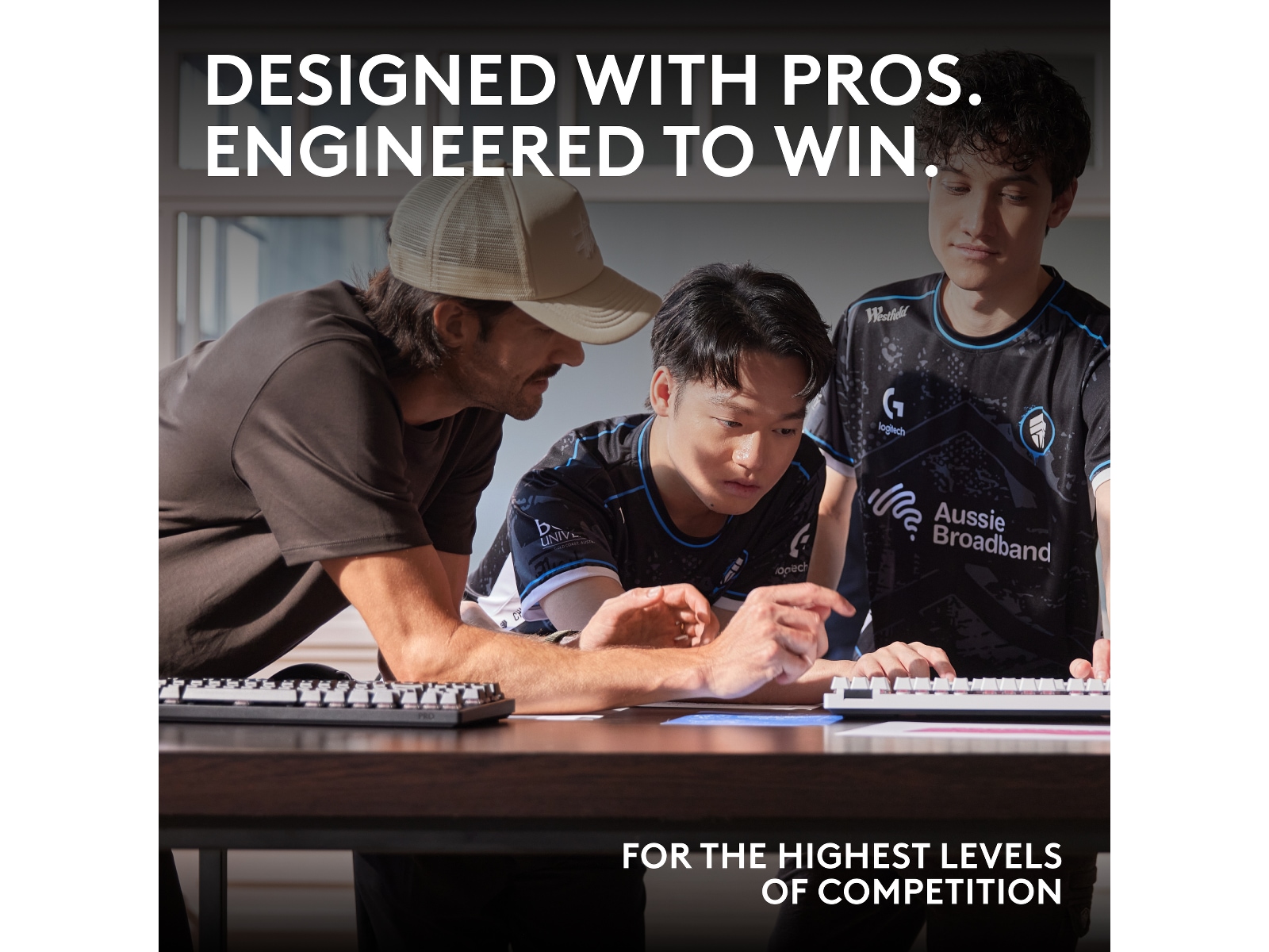 Logitech G Pro X 60 Lightspeed Linear trådløst gamingtastatur (hvid) Gamingkeyboard