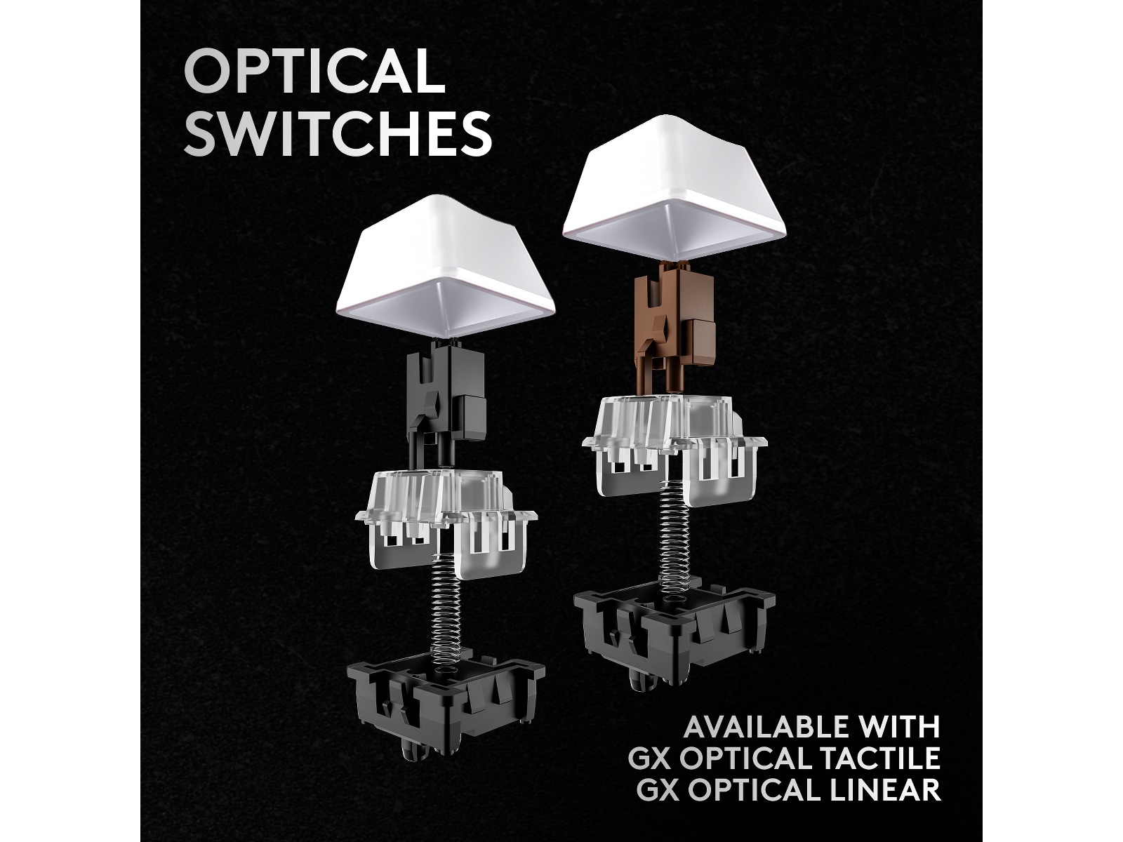 Logitech G Pro X 60 Lightspeed Linear trådløst gamingtastatur (hvid) Gamingkeyboard