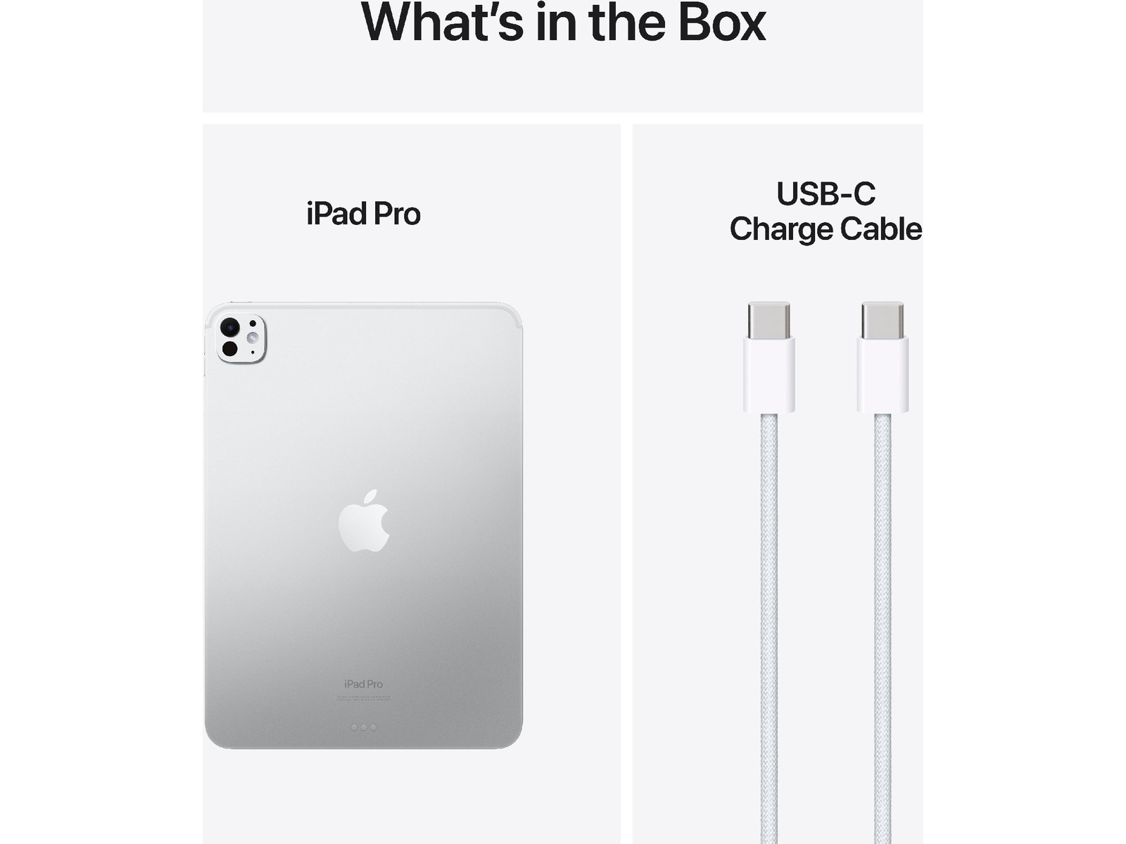 iPad Pro 11" (2024) 1TB WiFi (sølv) Tablets