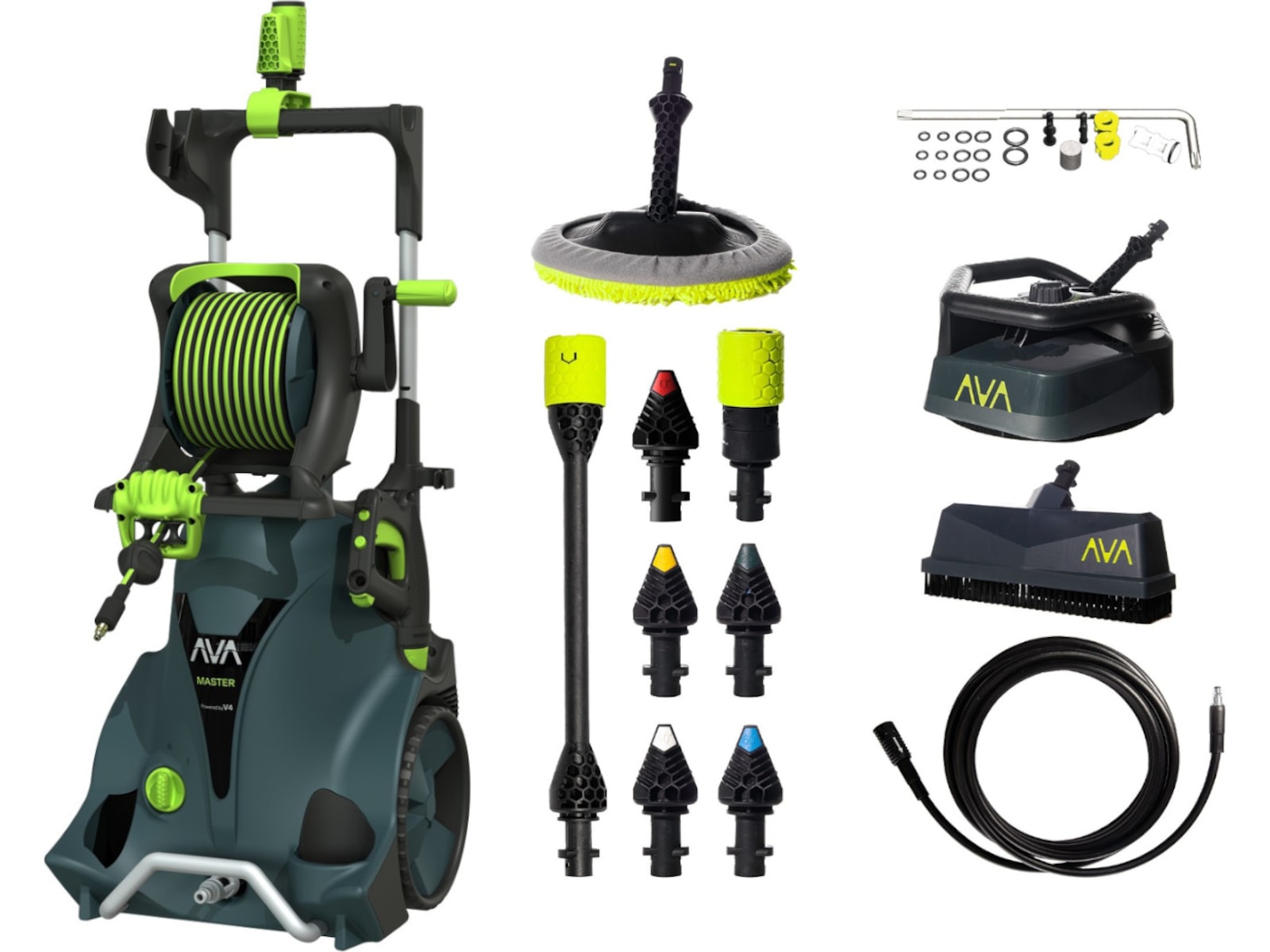 AVA Master 2.0 P80 Large Bundle Højtryksrensere