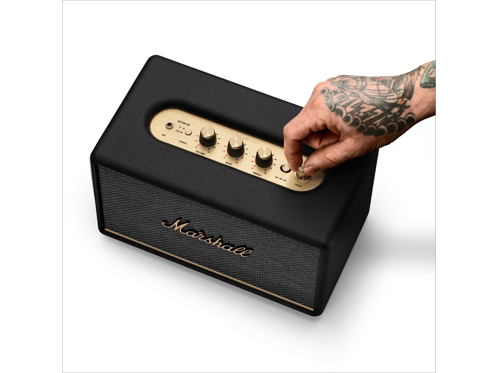 Marshall Acton III Trådløs bluetooth højtale (sort) Trådløs / Bluetooth højttaler