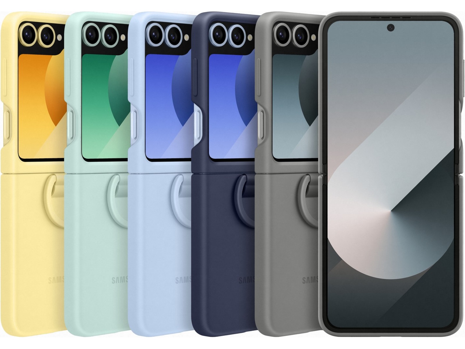 Samsung Galaxy Z Flip6 Silikone cover (navy) Mobilcover