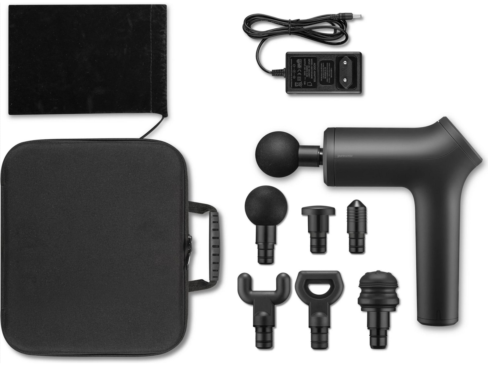 PureSense PSMG400 Kraftig massagepistol Massage