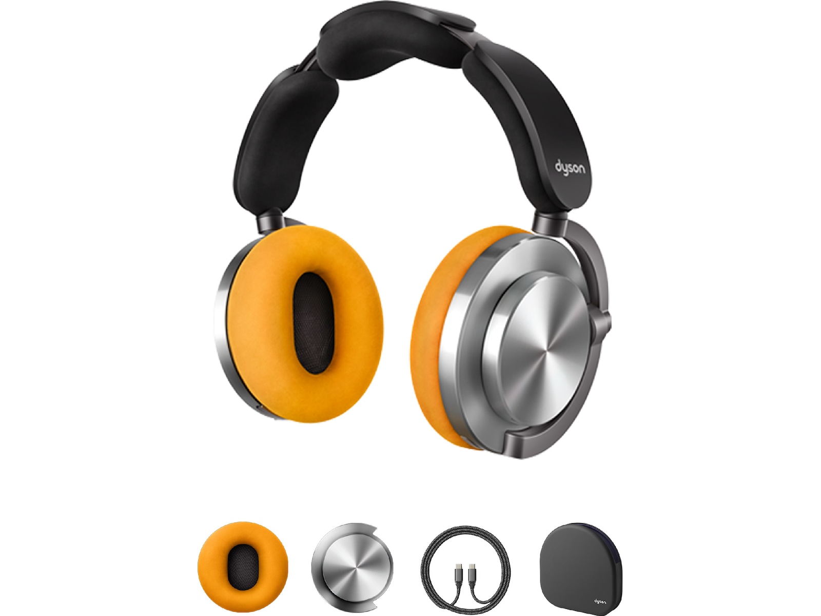 Dyson onTrac CNC Trådløse høretelefoner, Over-Ear (aluminium) Høretelefoner