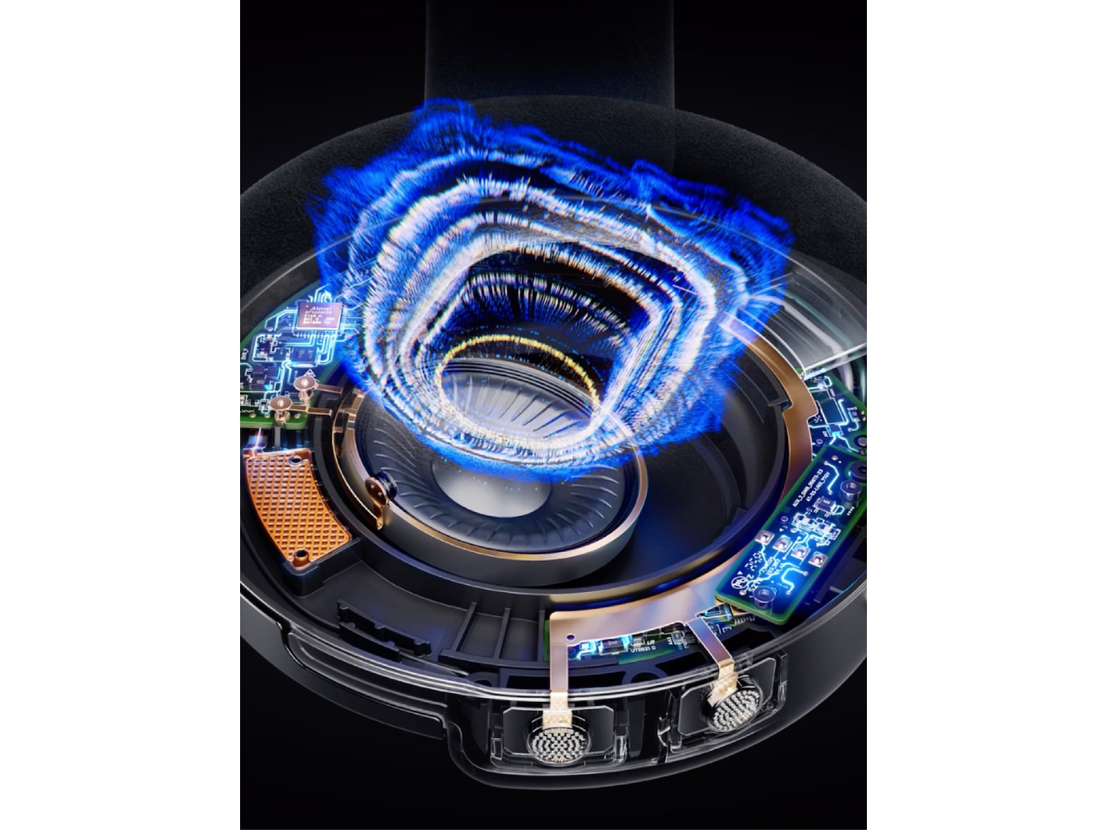 Dyson onTrac CNC Trådløse høretelefoner, Over-Ear (aluminium) Høretelefoner