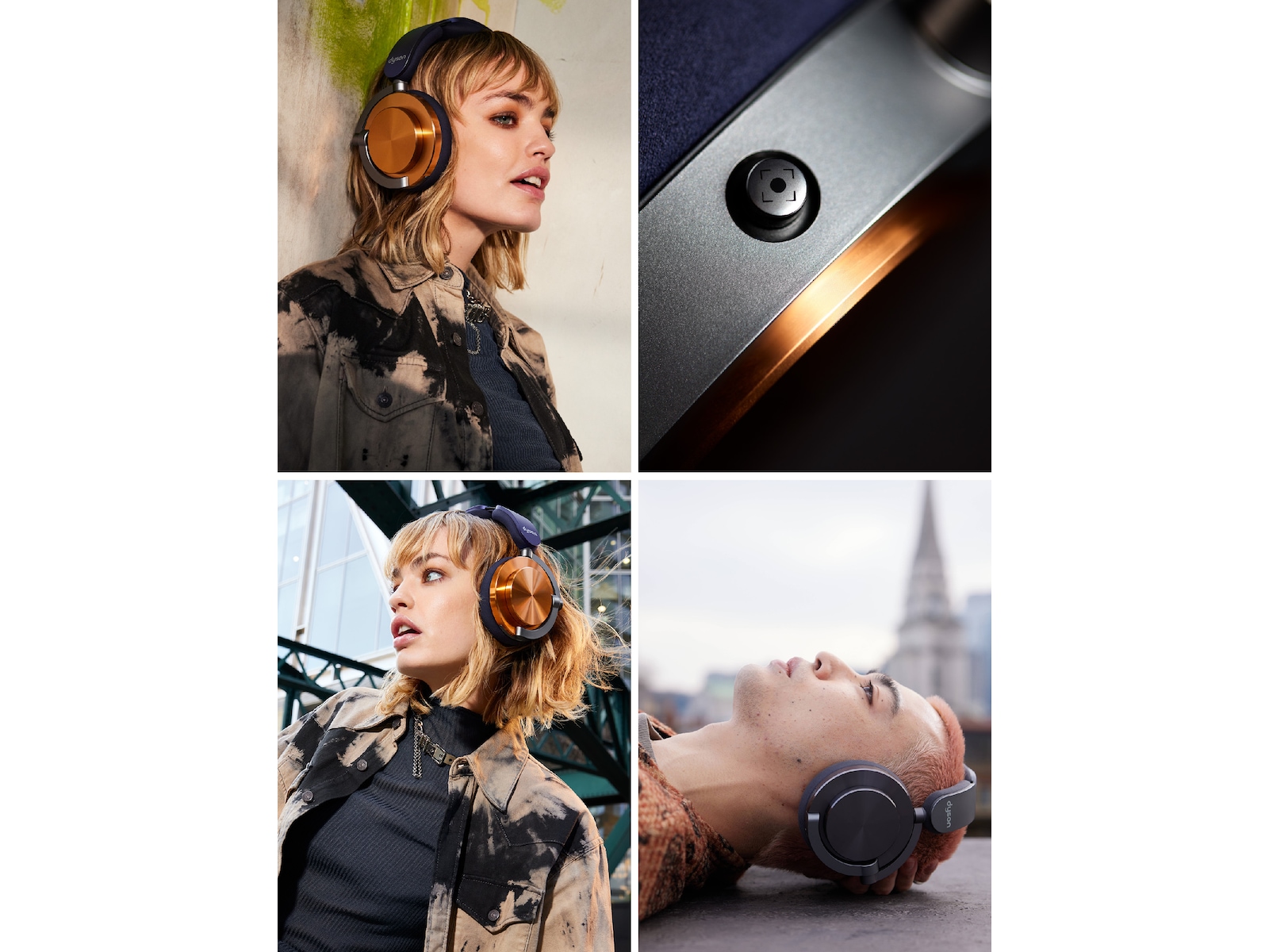 Dyson onTrac CNC Trådløse høretelefoner, Over-Ear (aluminium) Høretelefoner