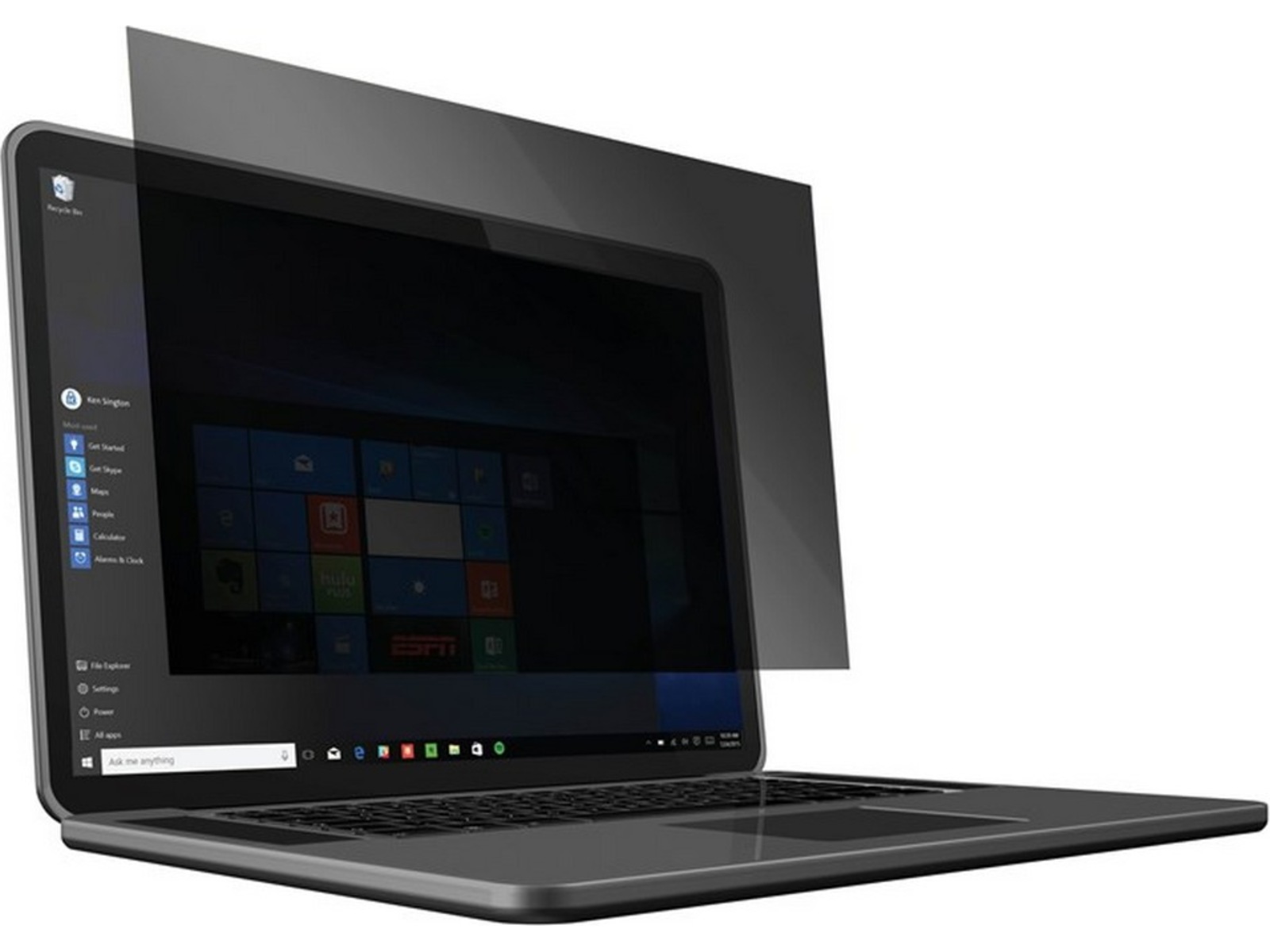 Kensington 14" aftageligt privacy skærmfilter Skærmbeskyttelse tablet