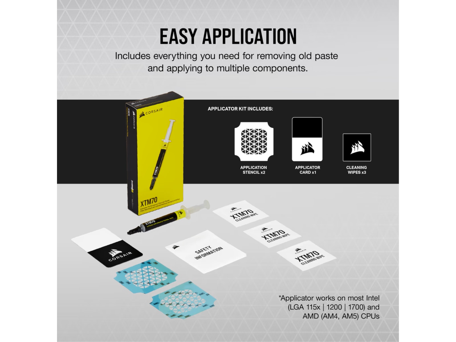 Corsair XTM60 High Performance Thermal Paste Blæsere