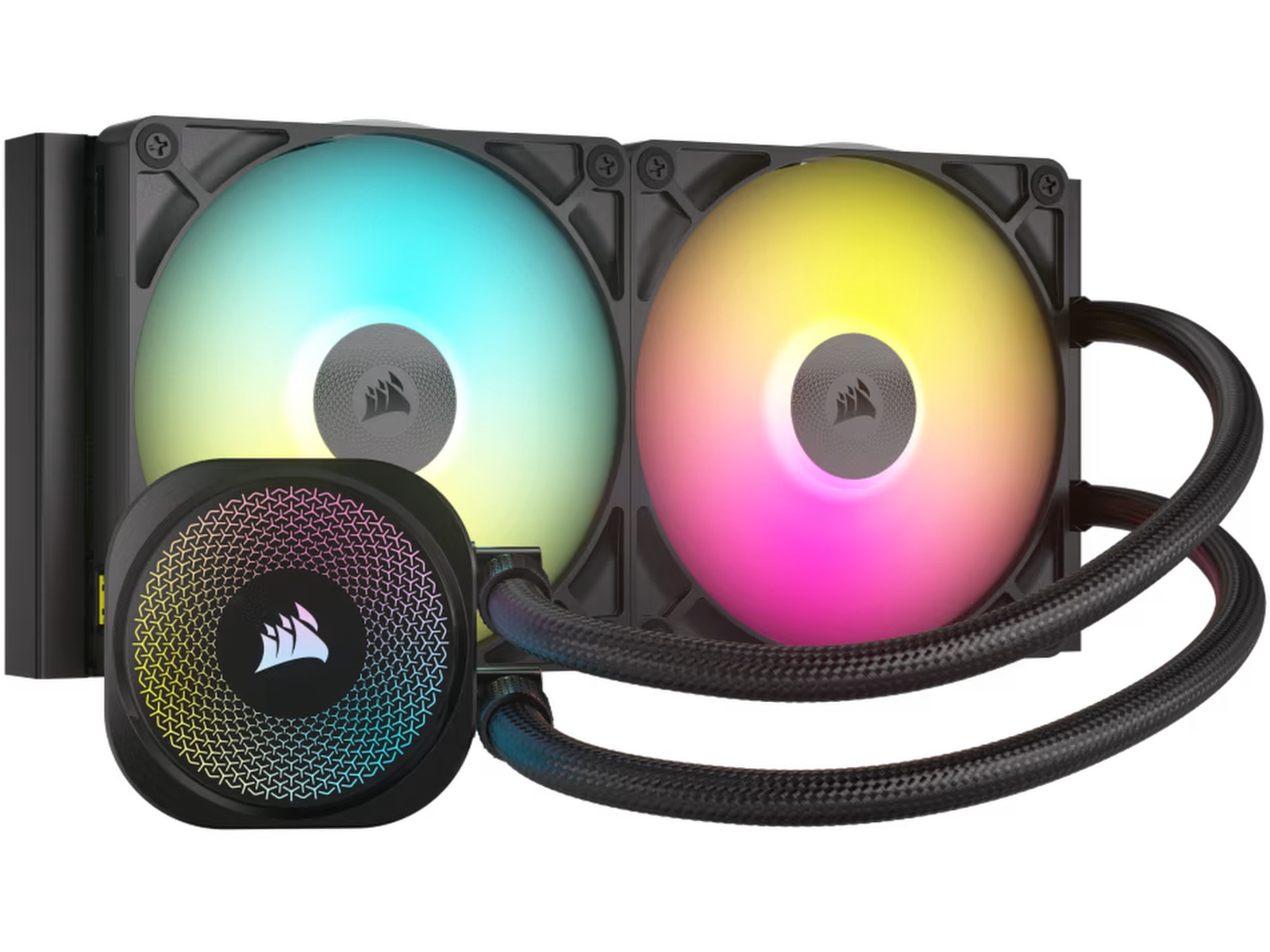Corsair iCUE LINK Titan 280 RX RGB AIO Køler (svart) CPU - Vandkøling