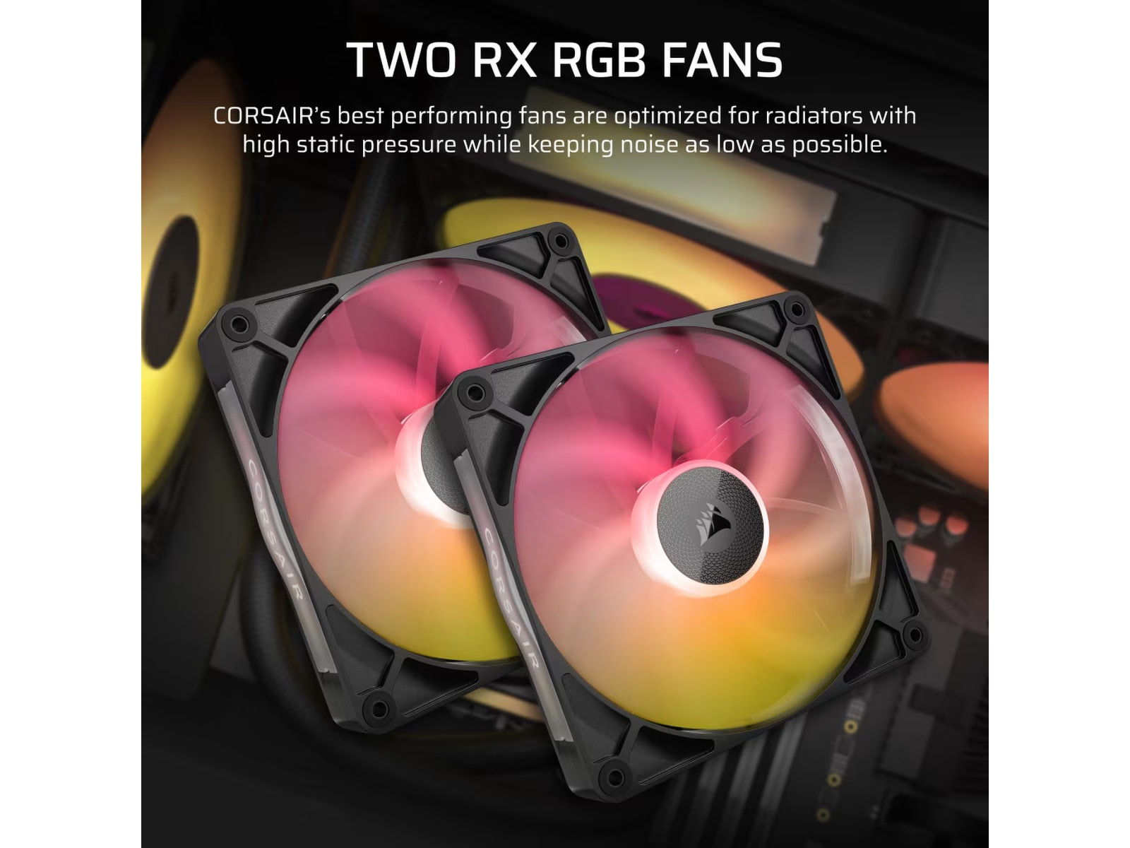 Corsair iCUE LINK Titan 280 RX RGB AIO Køler (svart) CPU - Vandkøling