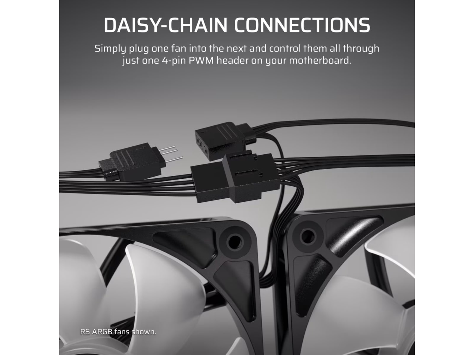 Corsair RS120 Ventilator (sort) Blæsere