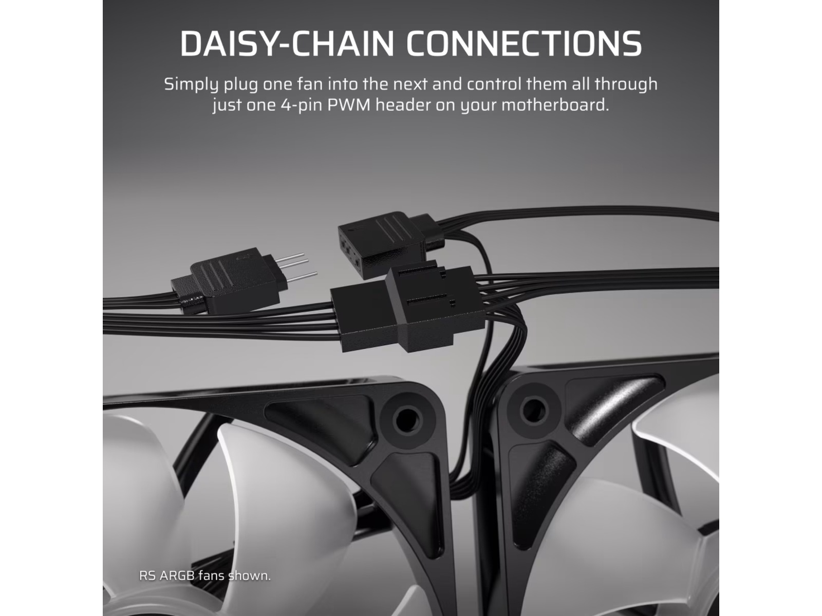 Corsair RS120 Ventilator (hvidt) Blæsere