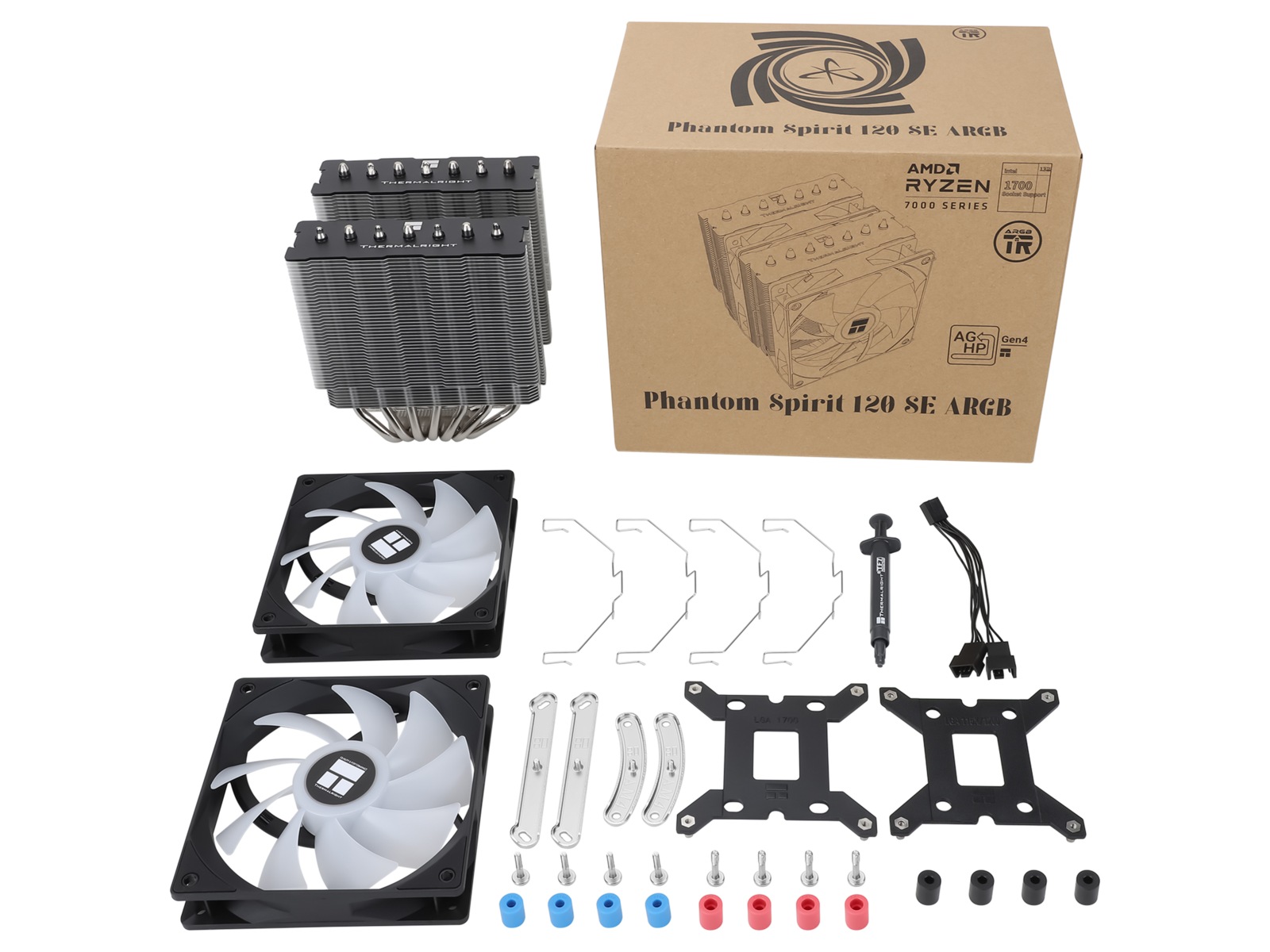 Thermalright Phantom Spirit 120 SE ARGB Køler CPU - Luftkøling