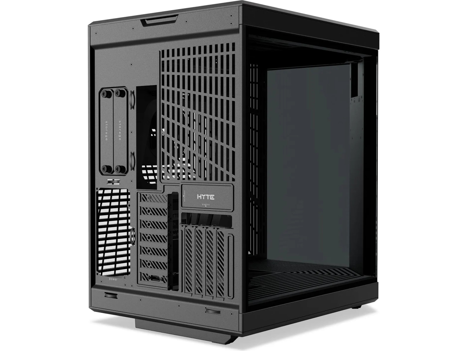 HYTE Y70 Touch Infinite 14,5" Mid Tower (sort) Midi Tower