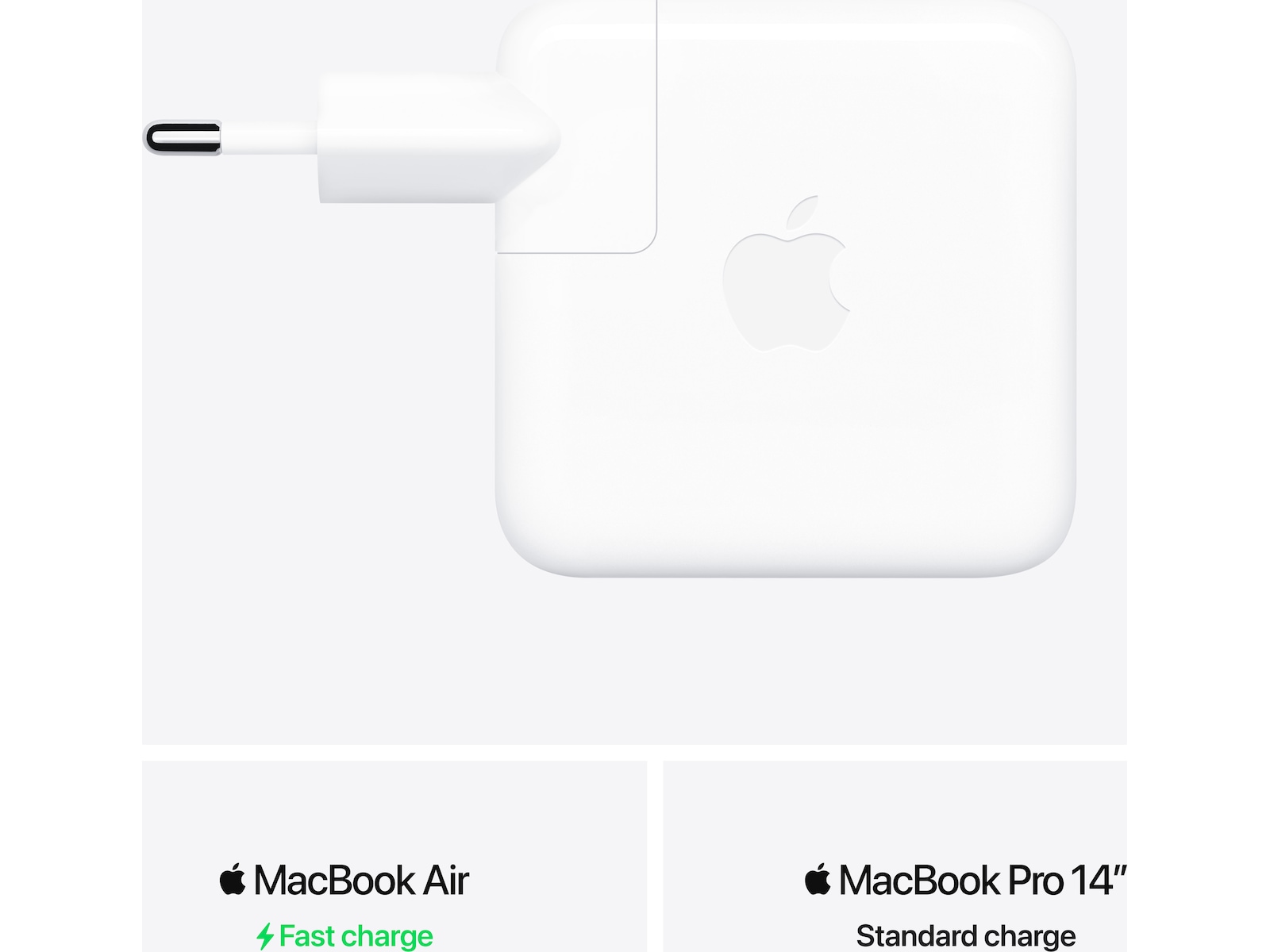 Apple Strømadapter 70W (hvid( Batteri og lader