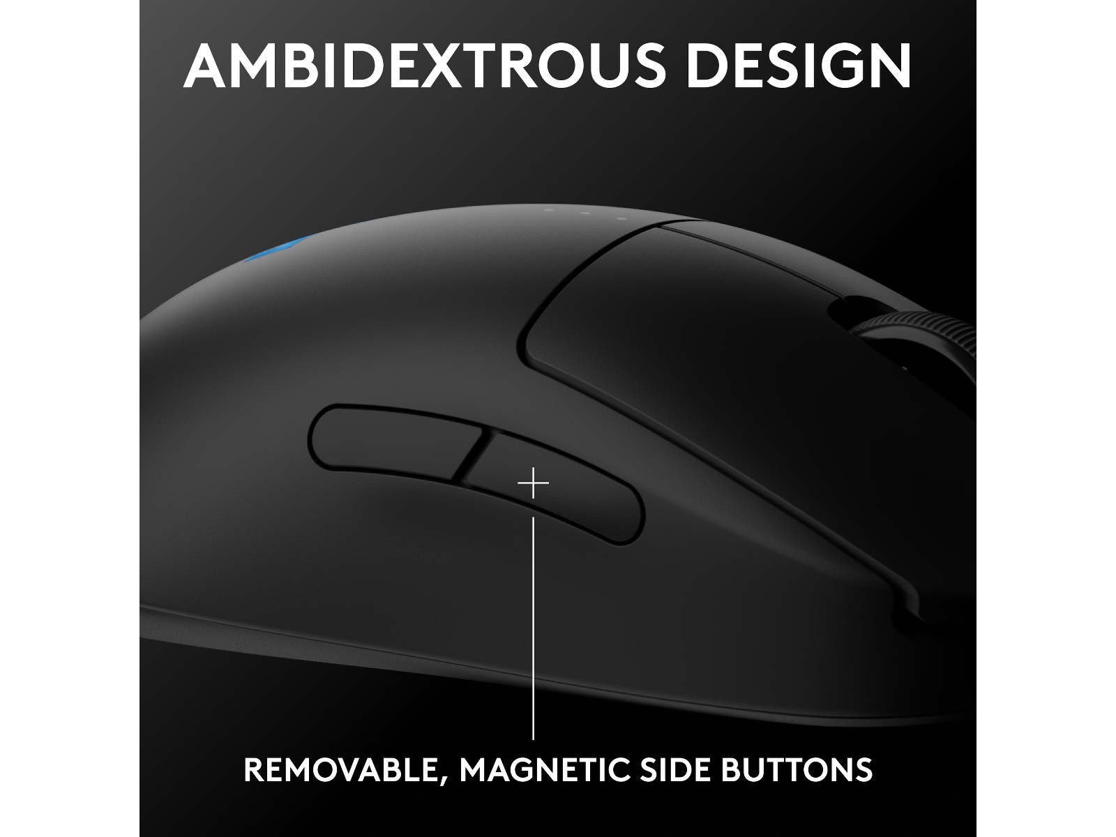 Logitech PRO 2 Lightspeed Trådløs Gamingmus (sort) Gamingmus