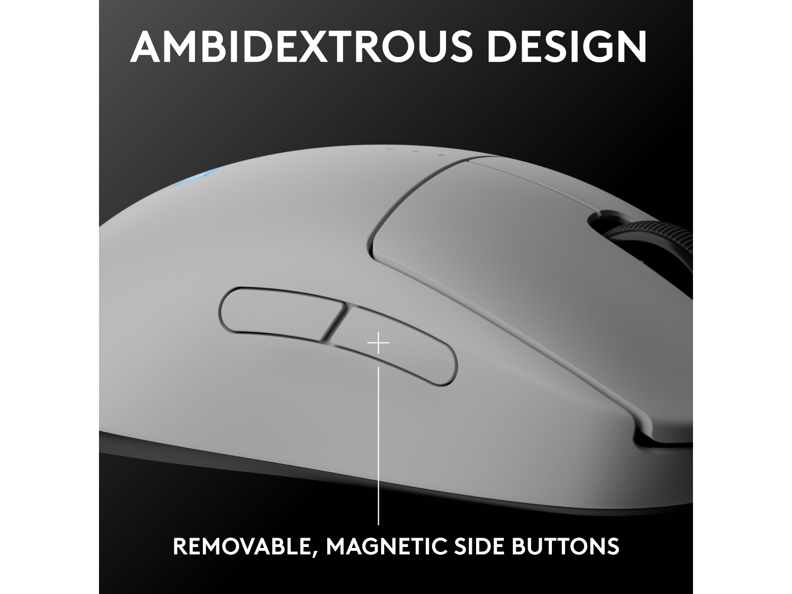 Logitech PRO 2 Lightspeed Trådløs Gamingmus (hvidt) Gamingmus