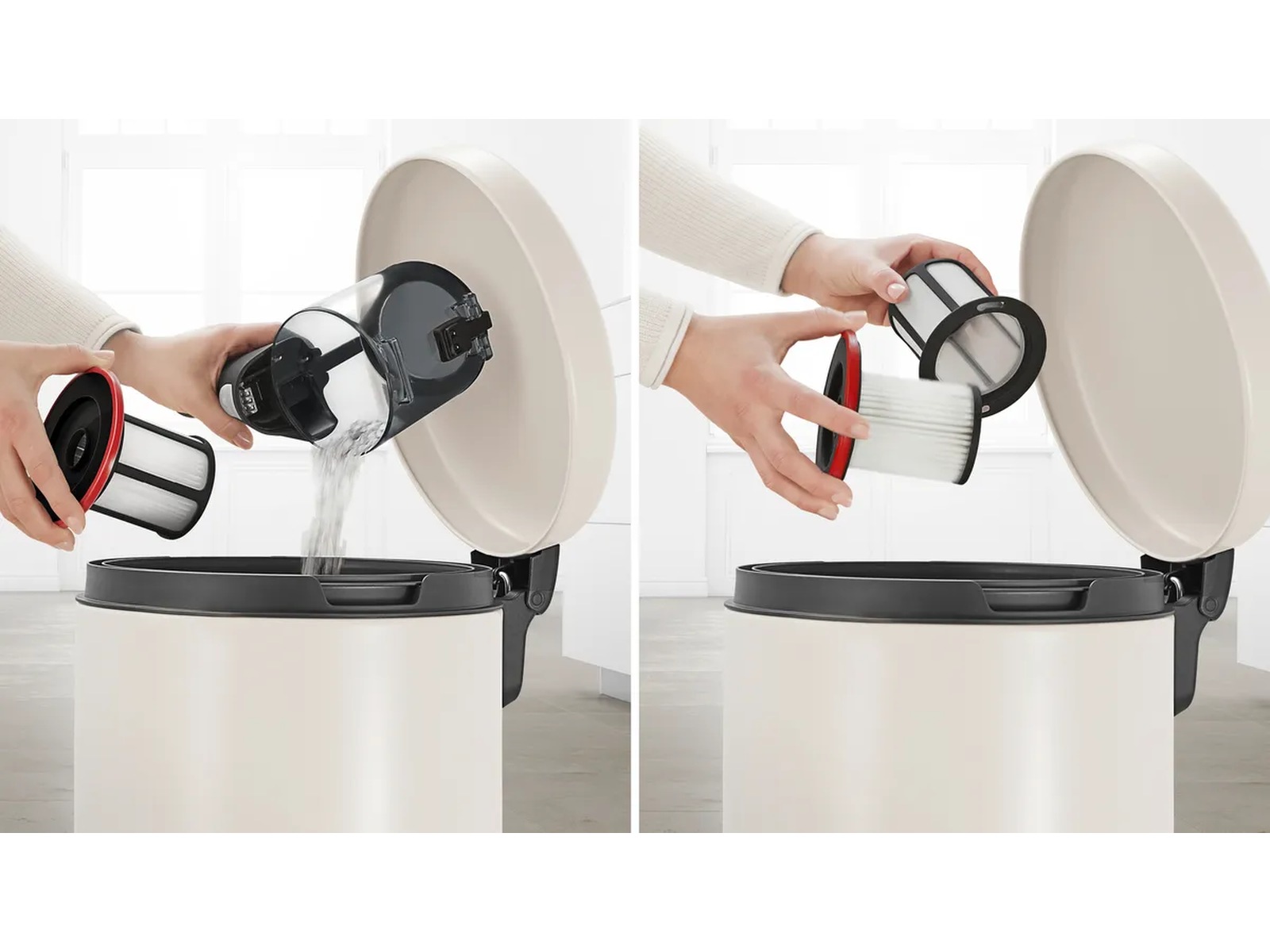 Bosch Unlimited Series 6 genopladelig støvsuger (blå) Ledningsfrie støvsugere