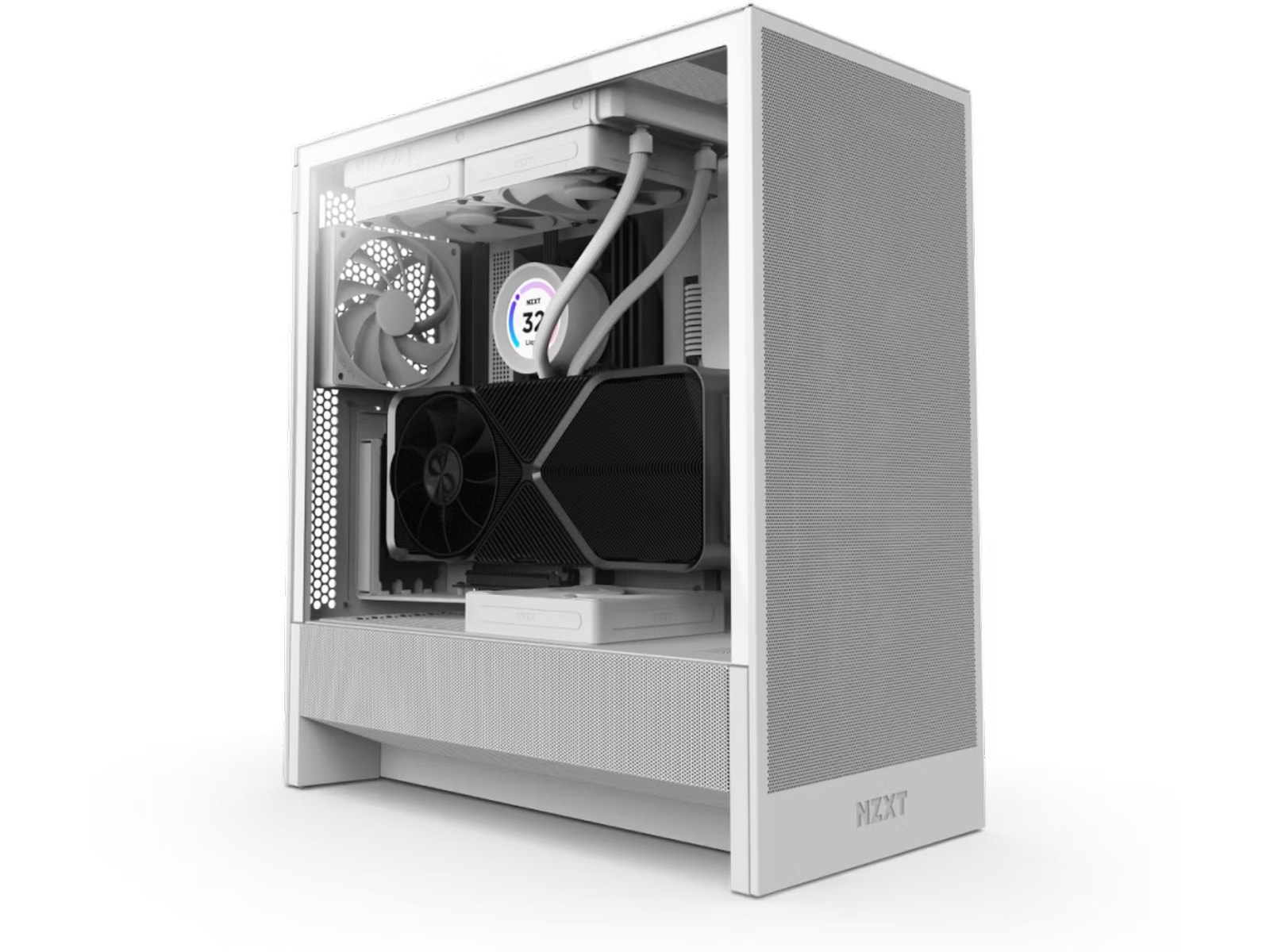 NZXT H5 Flow Mid Tower (hvidt) Midi Tower