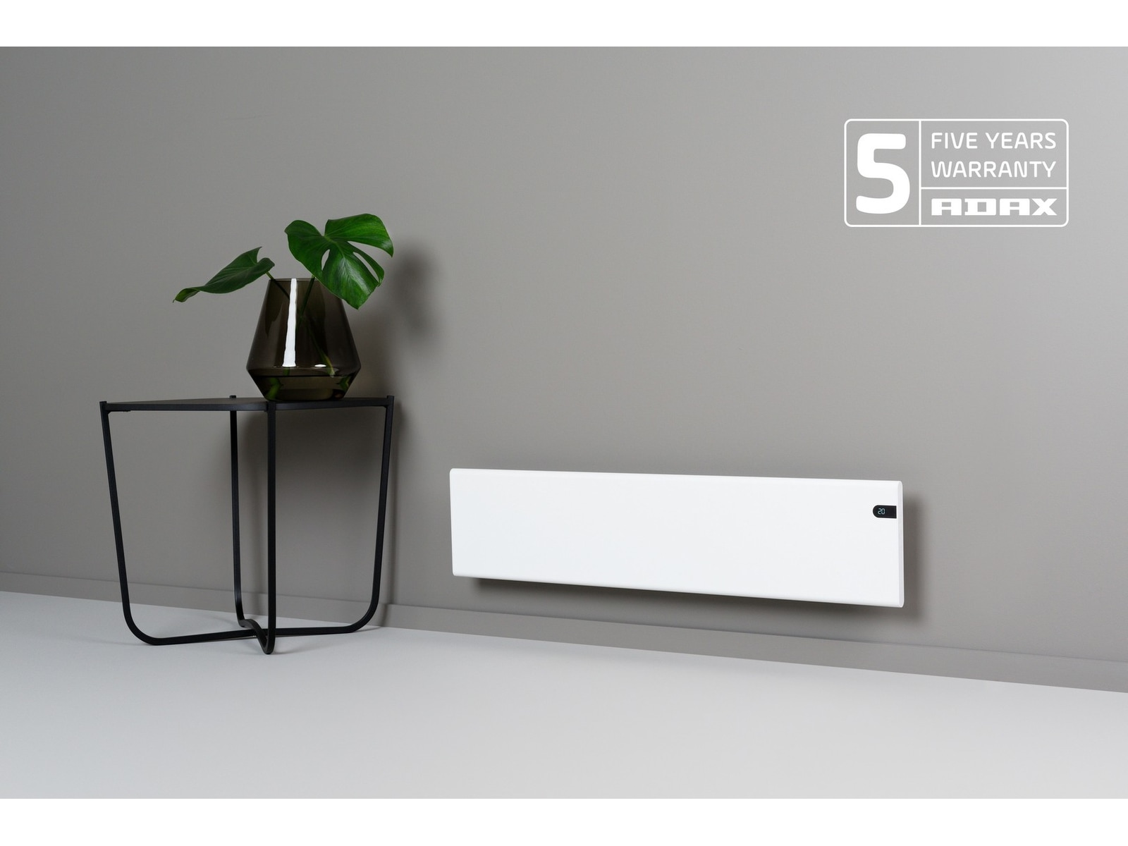 Adax Neo Basic Panel Ovn Low 1000W (hvit) Varmepaneler