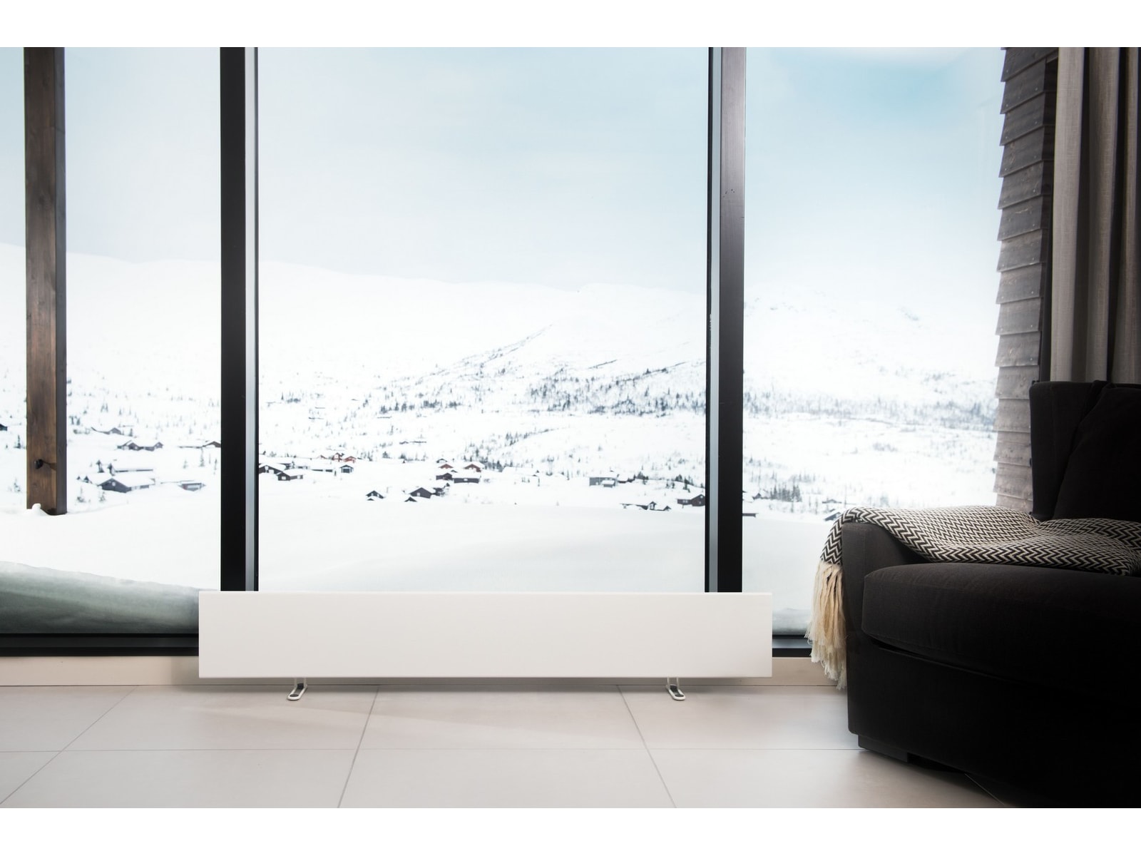 Adax Neo WiFi Panelovn Low 1200W (hvidt) Varmepaneler