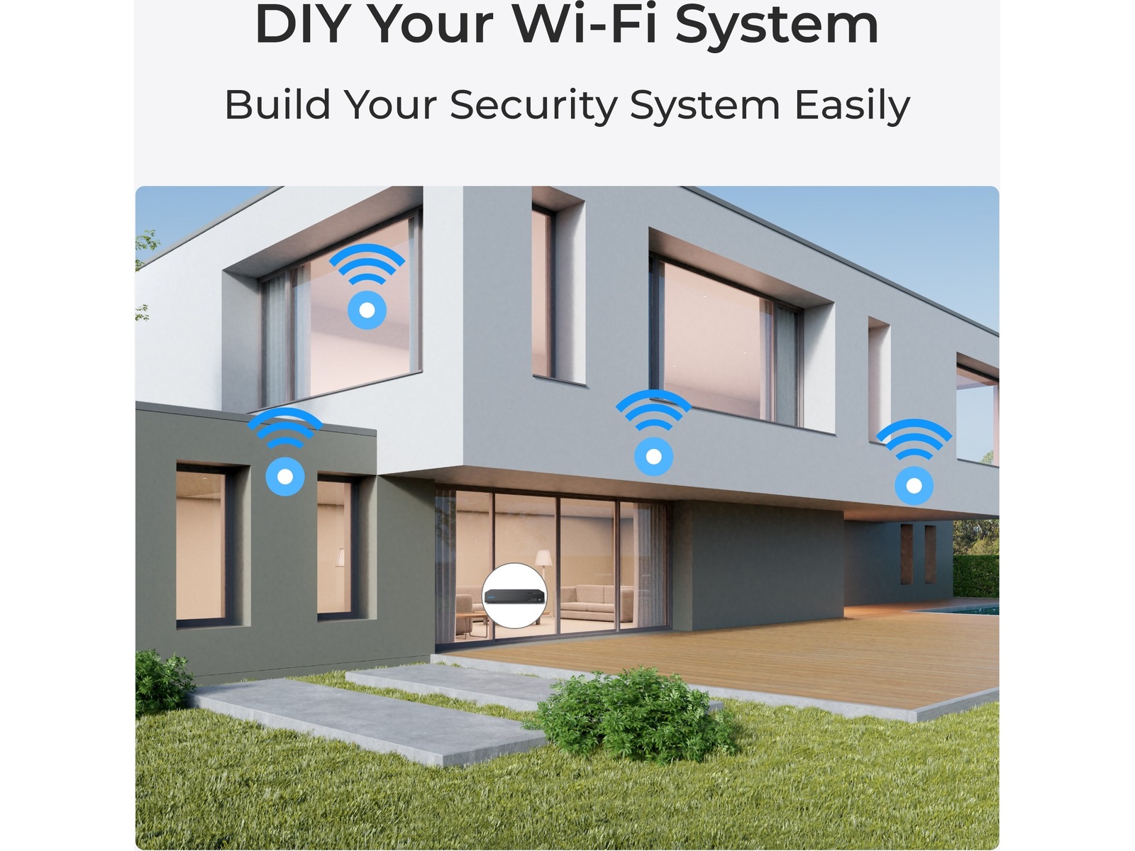 Reolink W320 WiFi udendørs overvågningskamera Overvågningskameraer