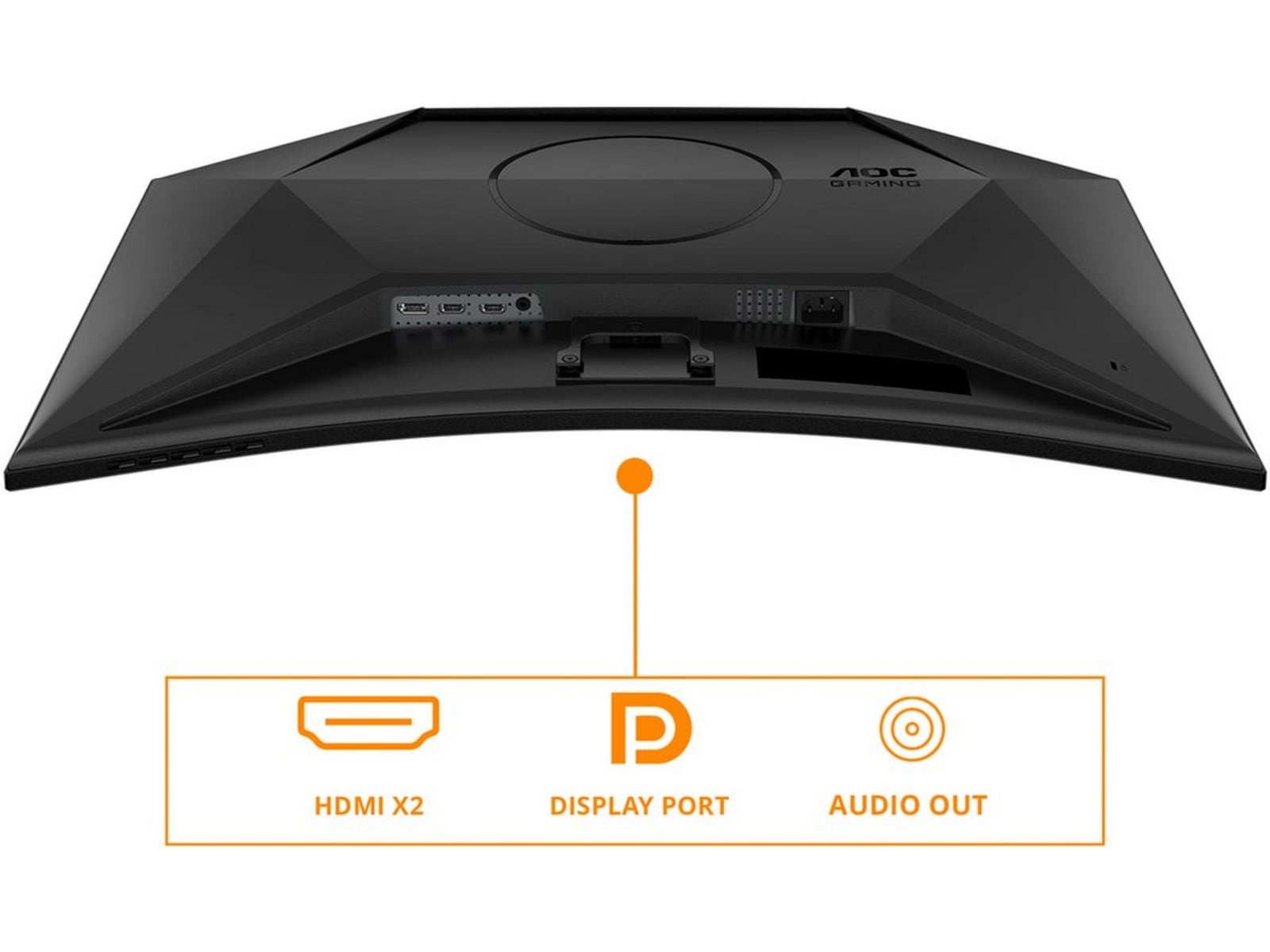 AOC 32" curved gamingskærm CQ32G4VE Gamingskærme