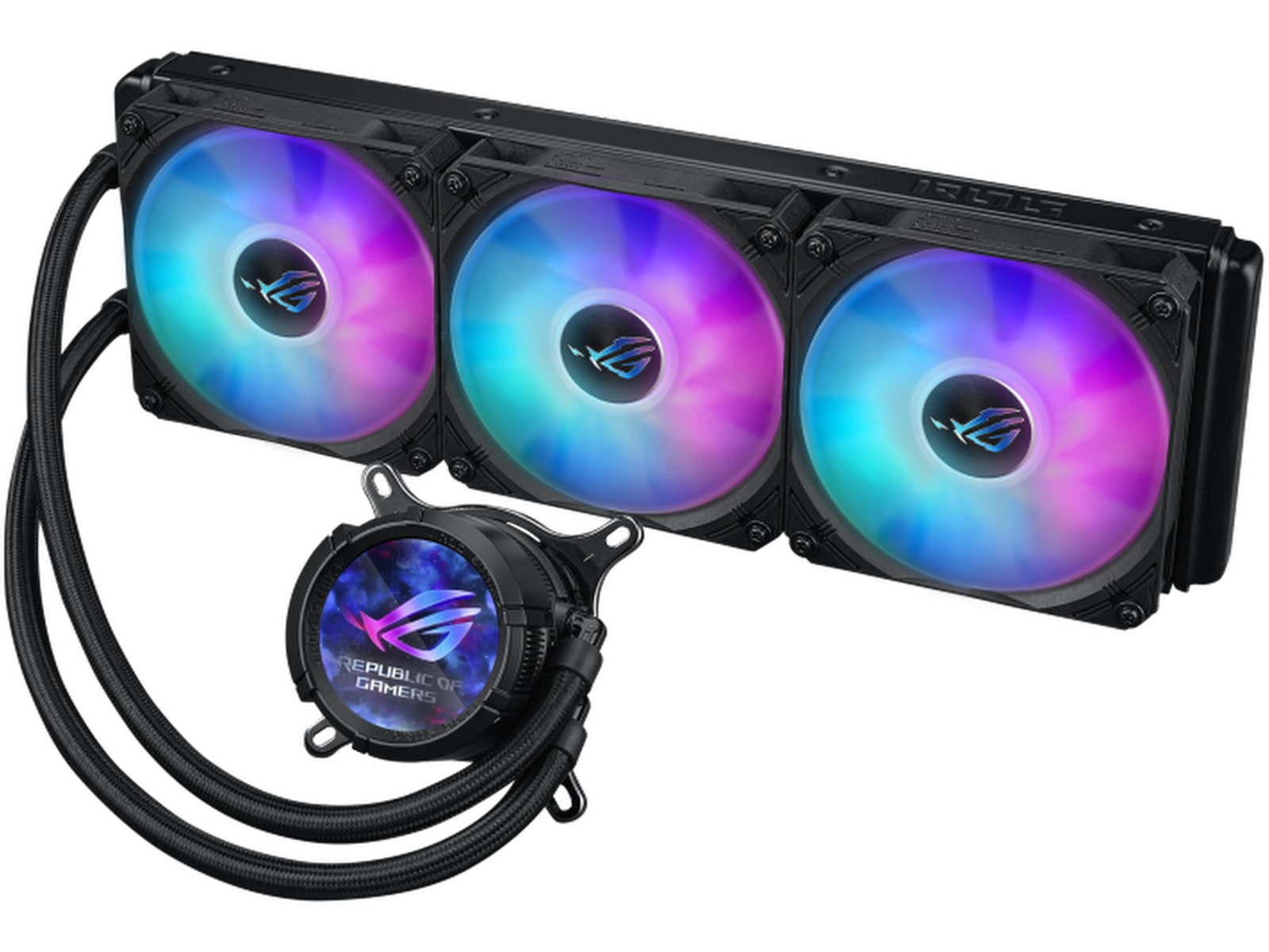 Asus ROG Strix LC III 360 ARGB LCD Køler (sort) CPU - Vandkøling