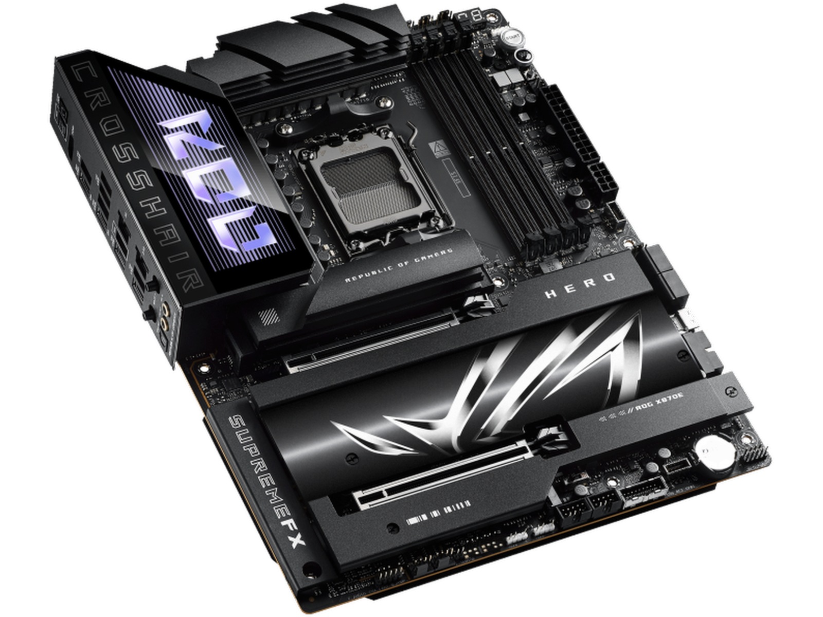 ASUS ROG Crosshair X870E Hero Bundkort AMD Socket