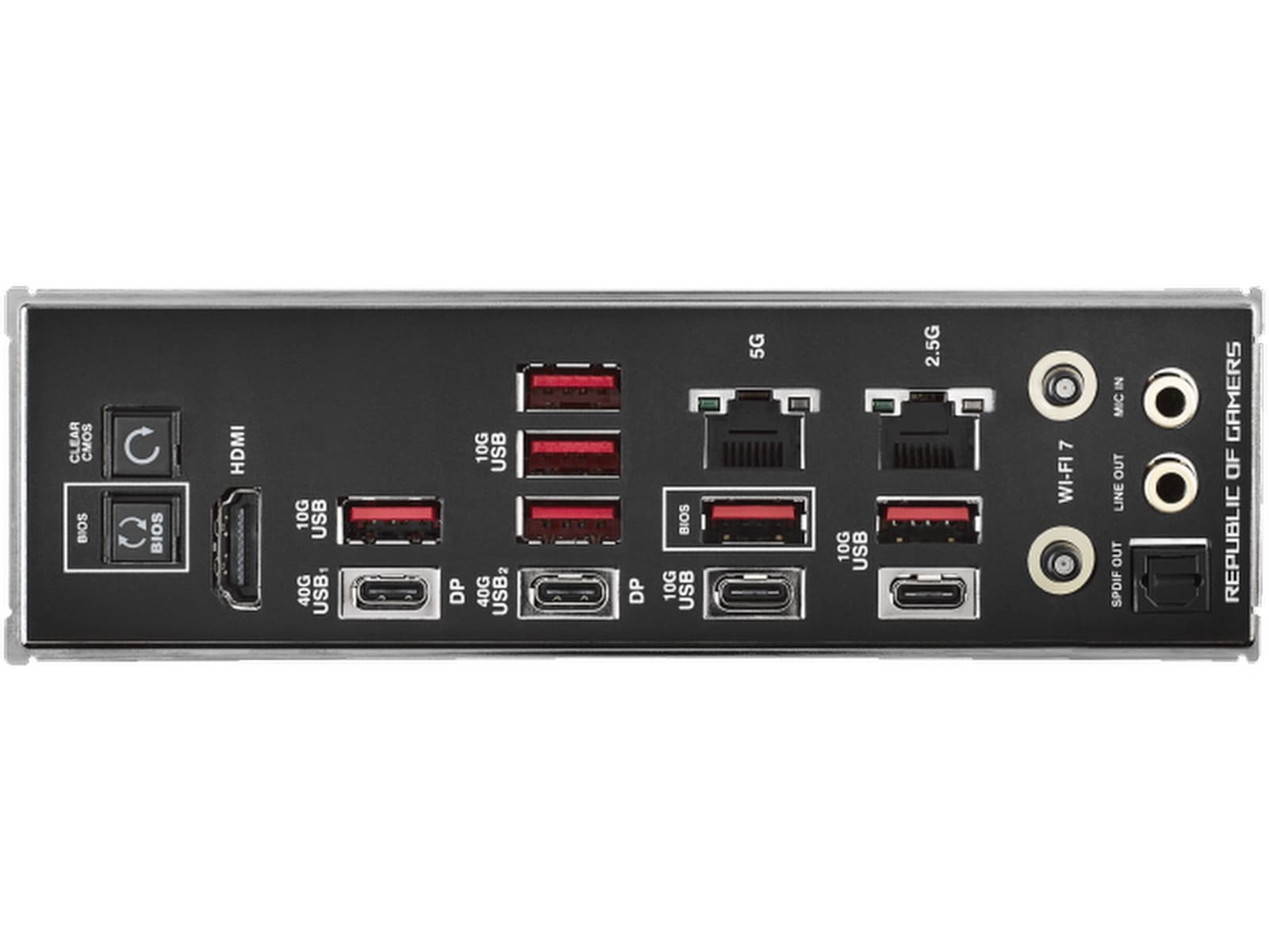 ASUS ROG Crosshair X870E Hero Bundkort AMD Socket