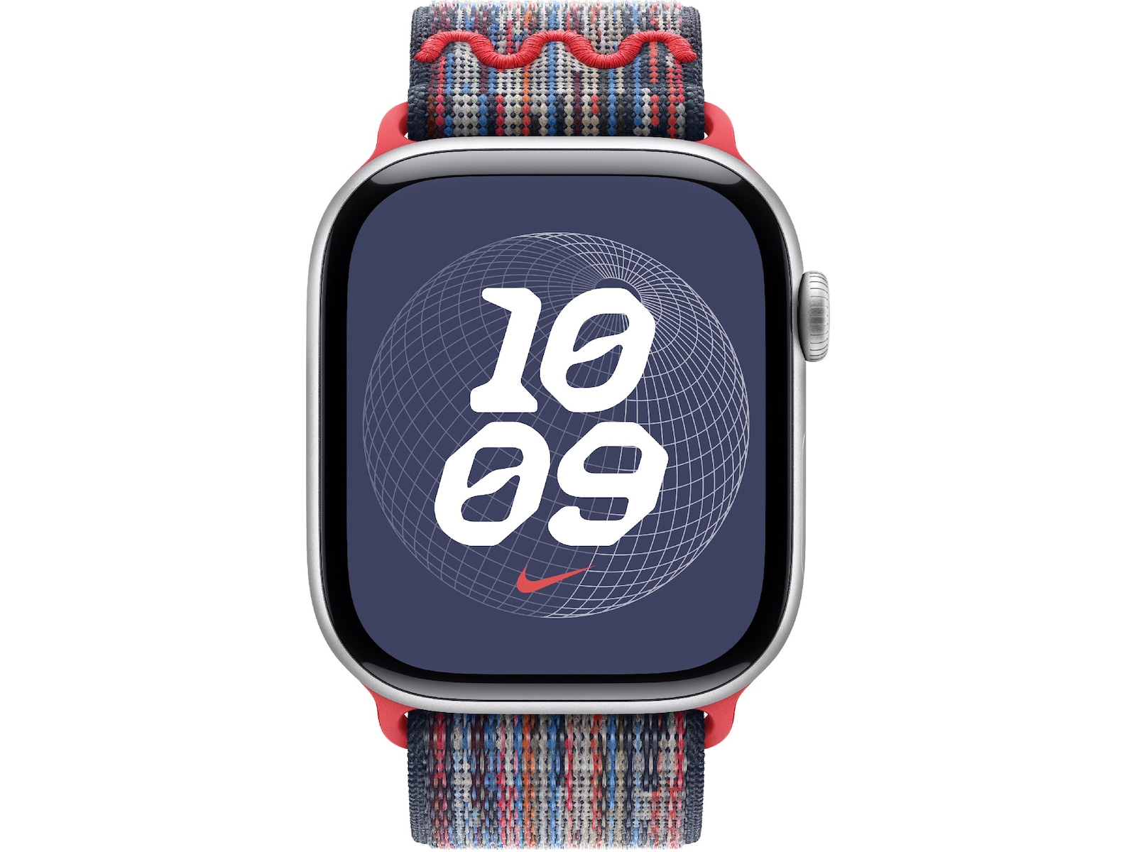 Apple Watch 46mm Nike Sport Loop (blue/red) Rem