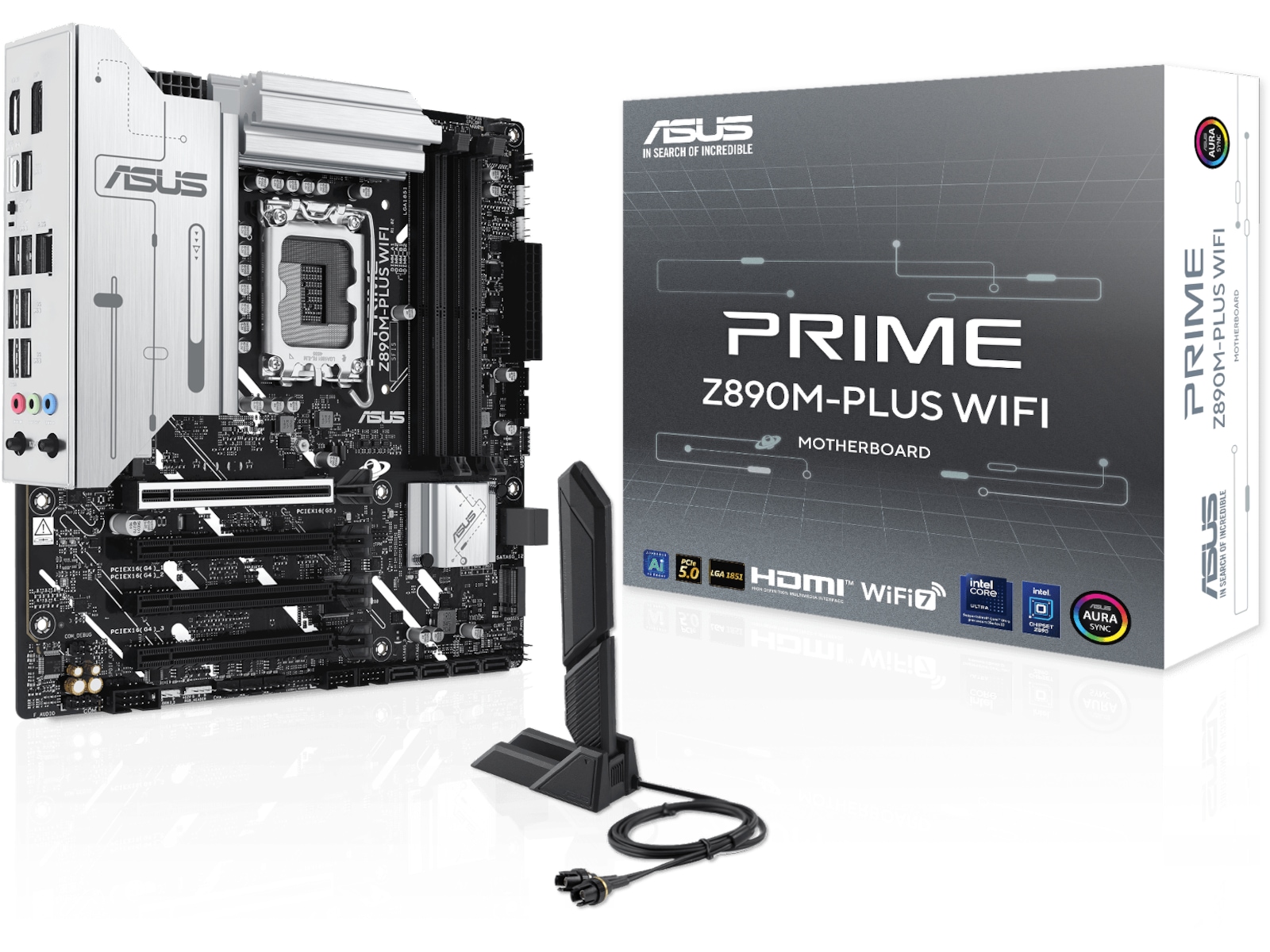 Asus Prime Z890M-PLUS WIFI Bundkort Intel Socket