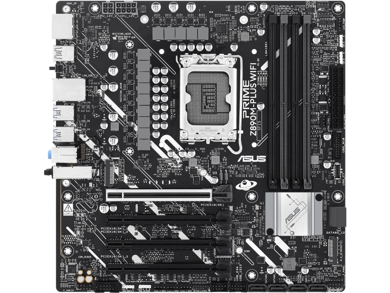 Asus Prime Z890M-PLUS WIFI Bundkort Intel Socket