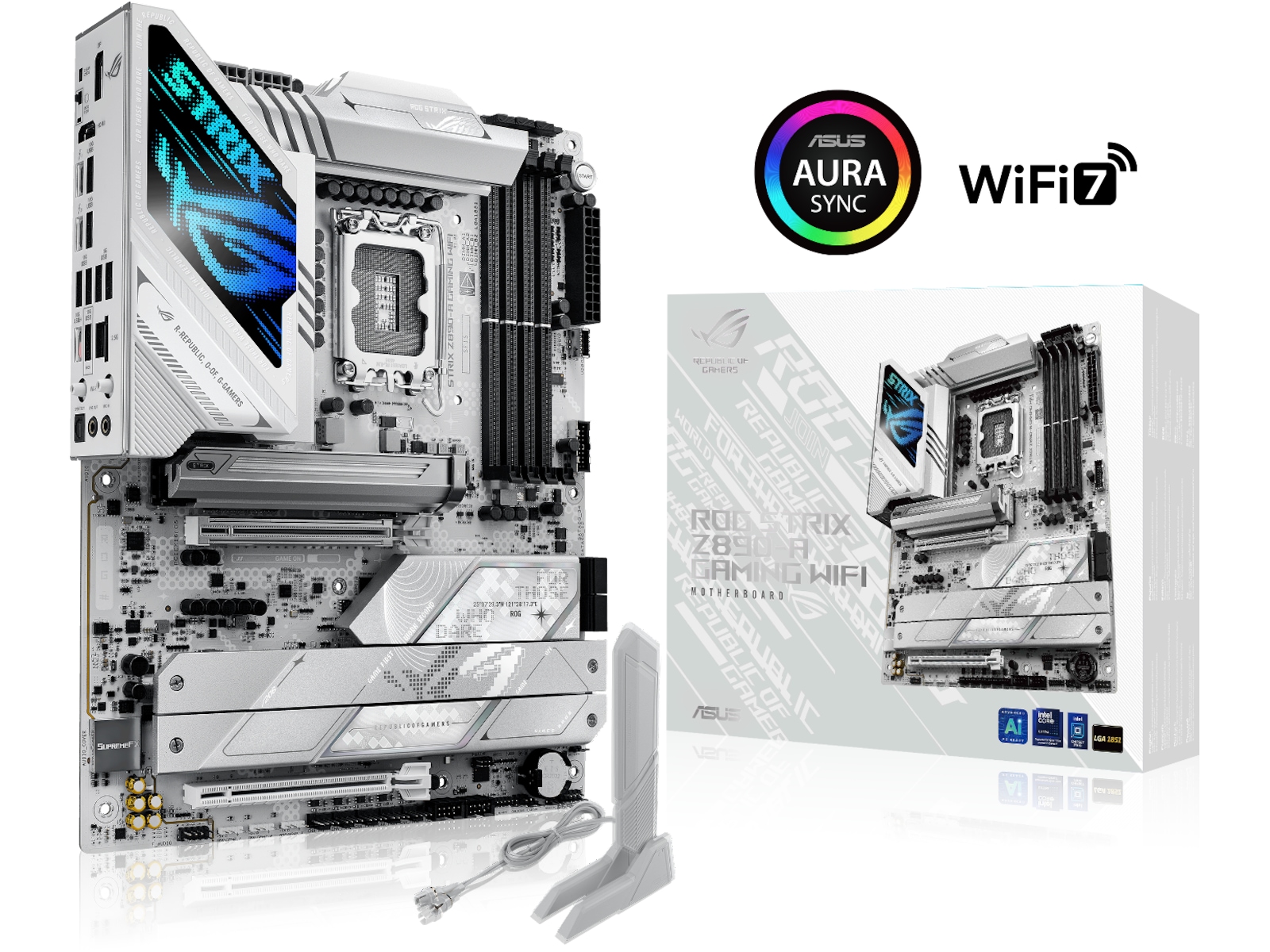 Asus ROG Strix Z890-A Gaming WIFI Bundkort Intel Socket