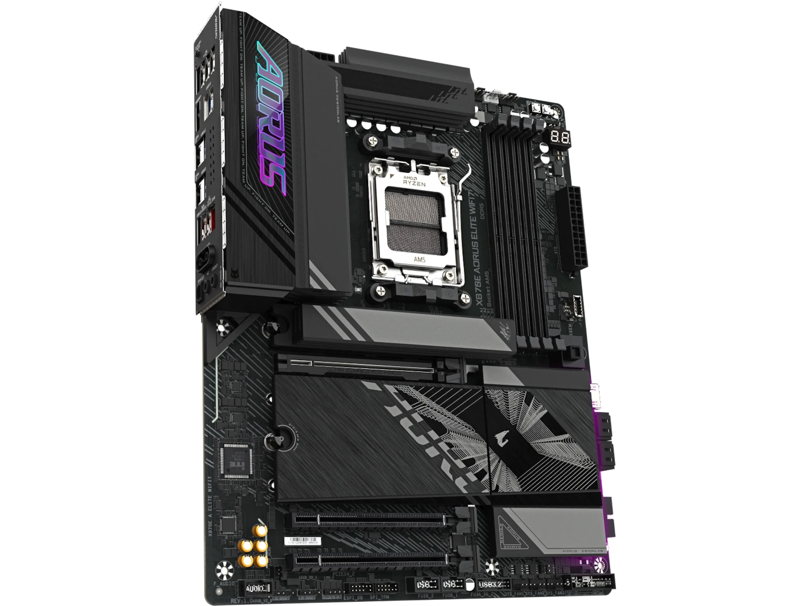 GIGABYTE X870E AORUS ELITE Bundkort AMD Socket