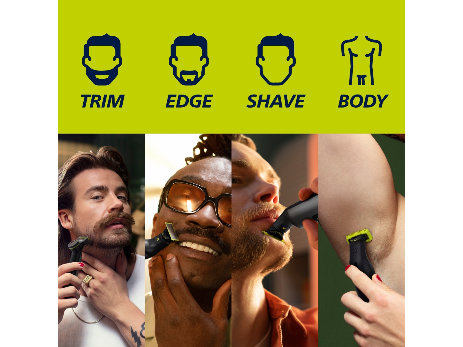 Philips OneBlade Pro QP6552/15 Face & Body Barbermaskine