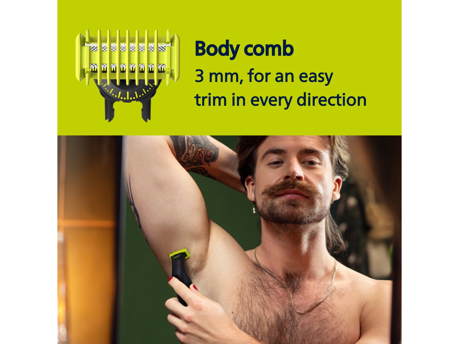 Philips OneBlade Pro QP6552/15 Face & Body Barbermaskine