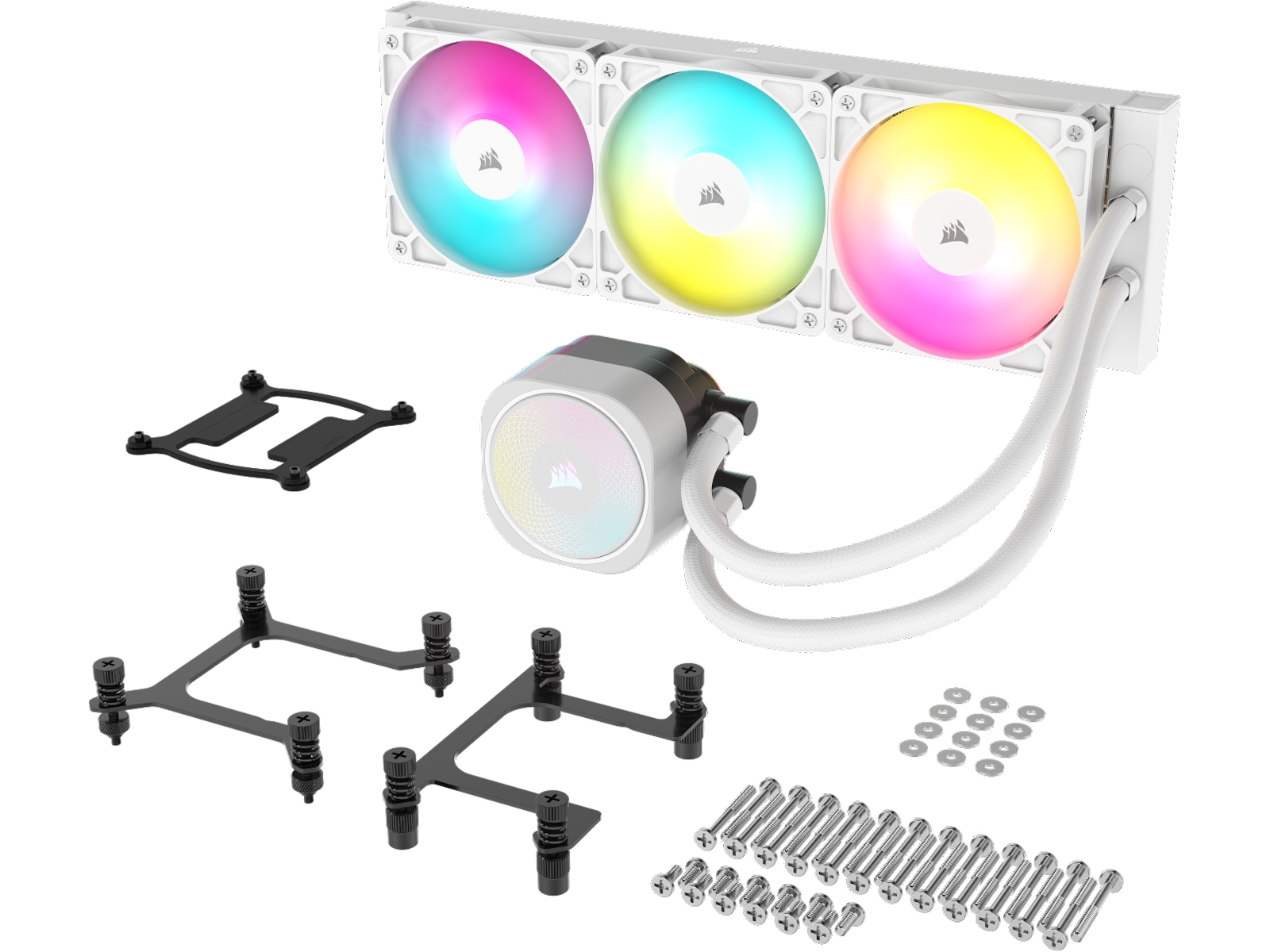 Corsair Nautilus 360 ARGB CPU Køler (hvidt) CPU - Vandkøling