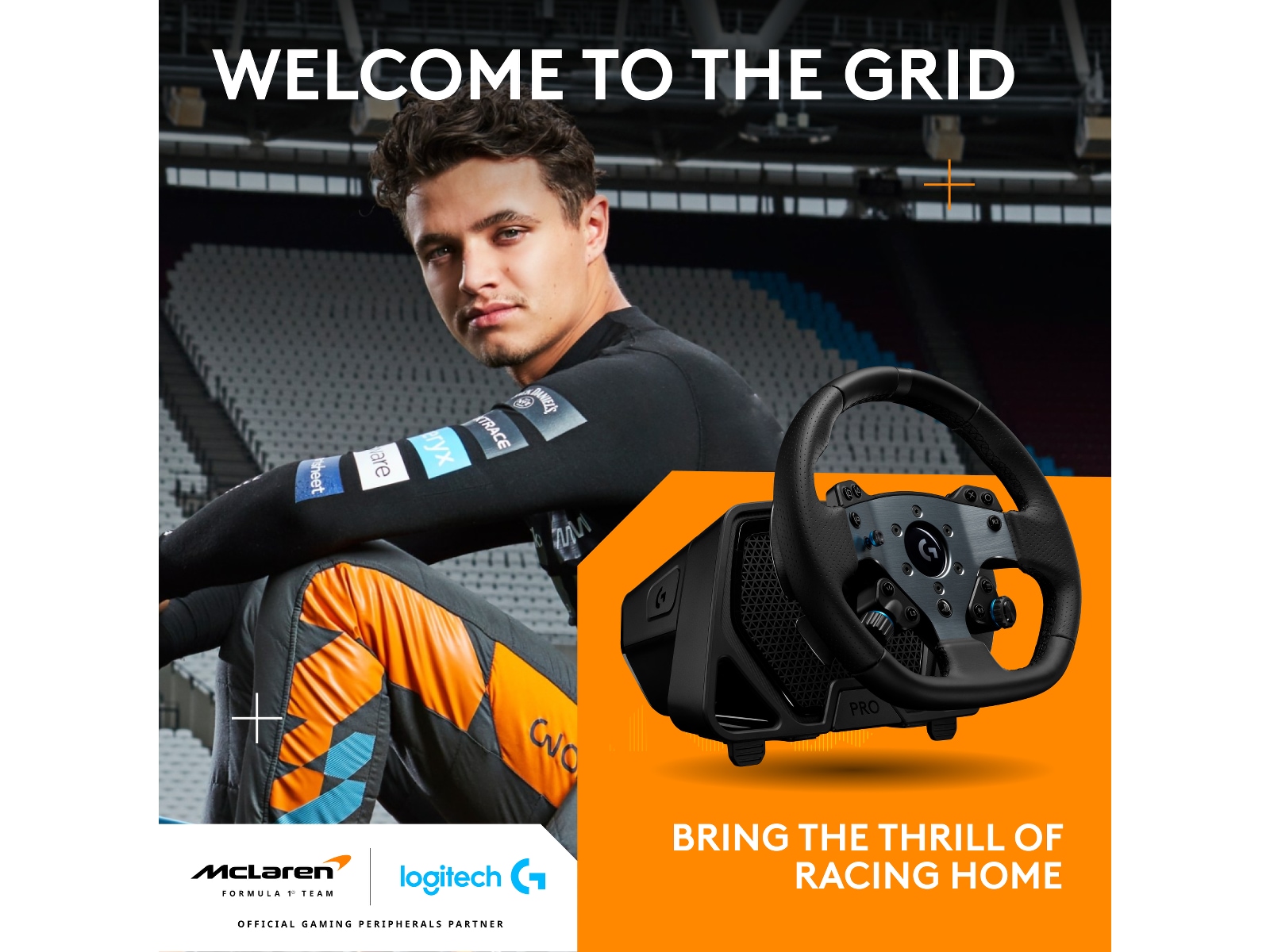 Logitech G PRO Racing Wheel PS/PC Rat og pedaler