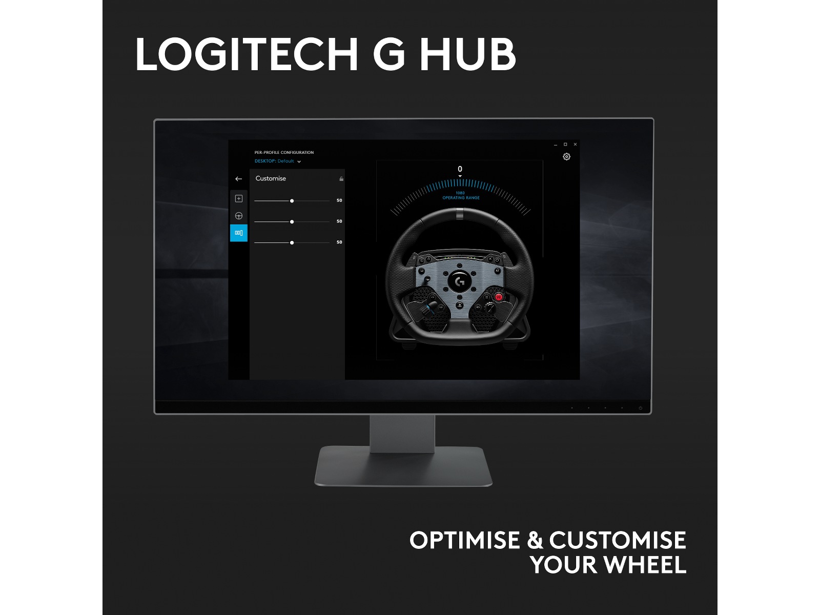 Logitech G PRO Racing Wheel PS/PC Rat og pedaler