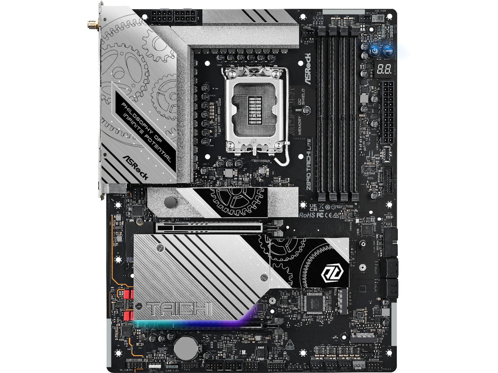 ASRock Z890 TAICHI LITE Bundkort Intel Socket
