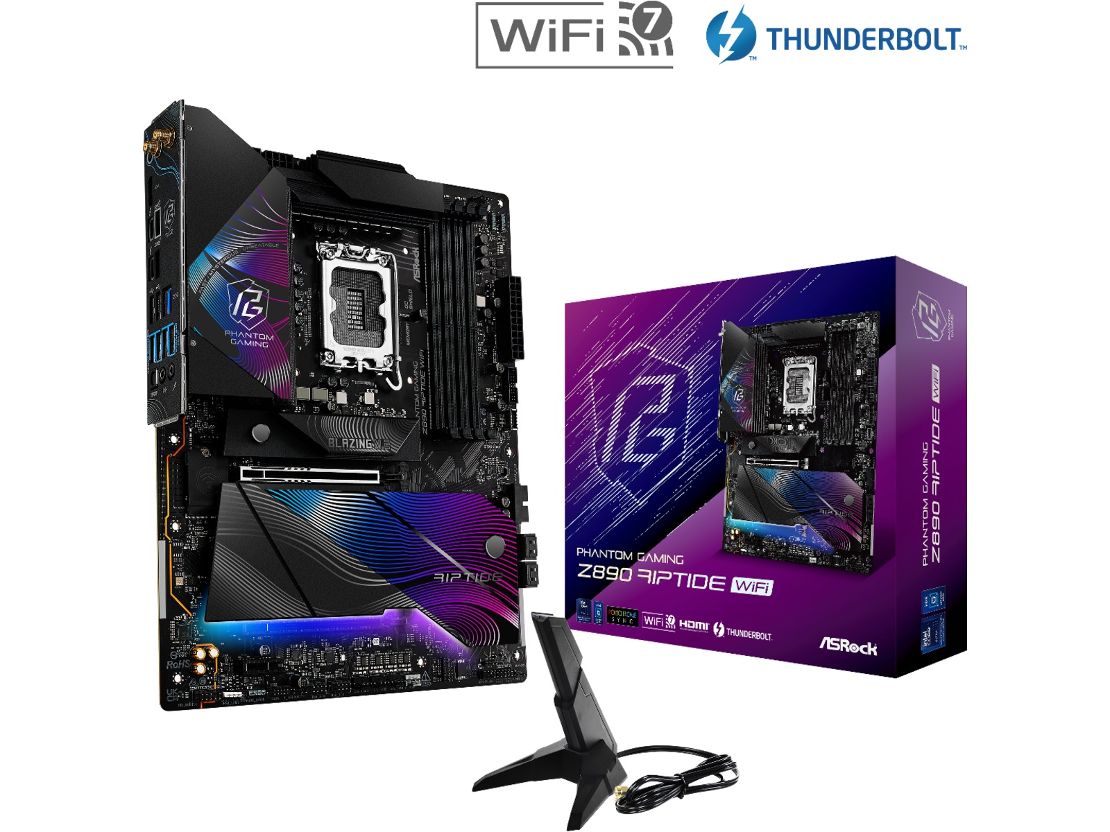 ASRock Z890 RIPTIDE WIFI Bundkort Intel Socket