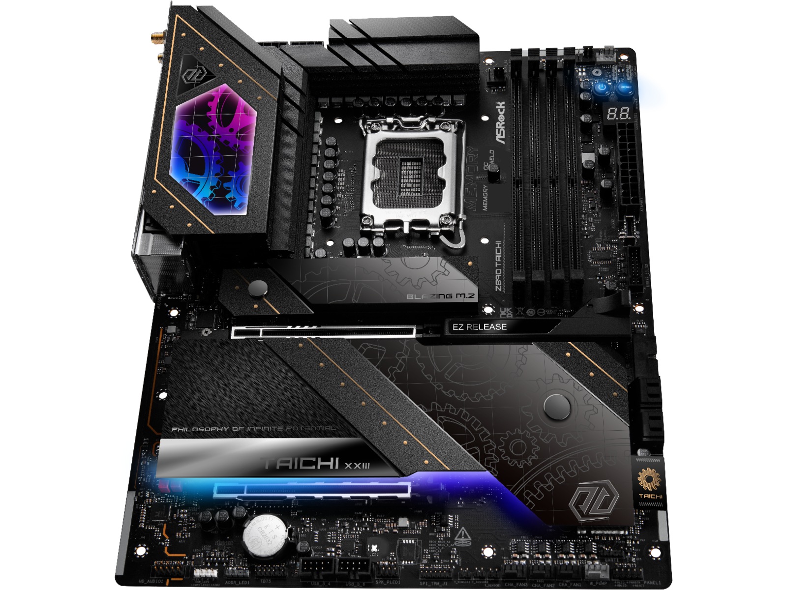 ASRock Z890 TAICHI Bundkort Intel Socket