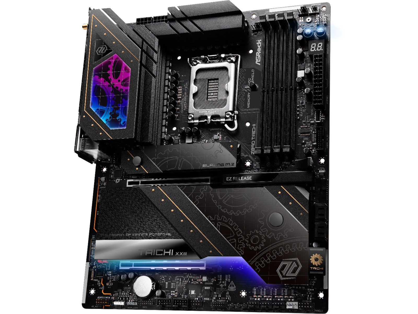 ASRock Z890 TAICHI Bundkort Intel Socket
